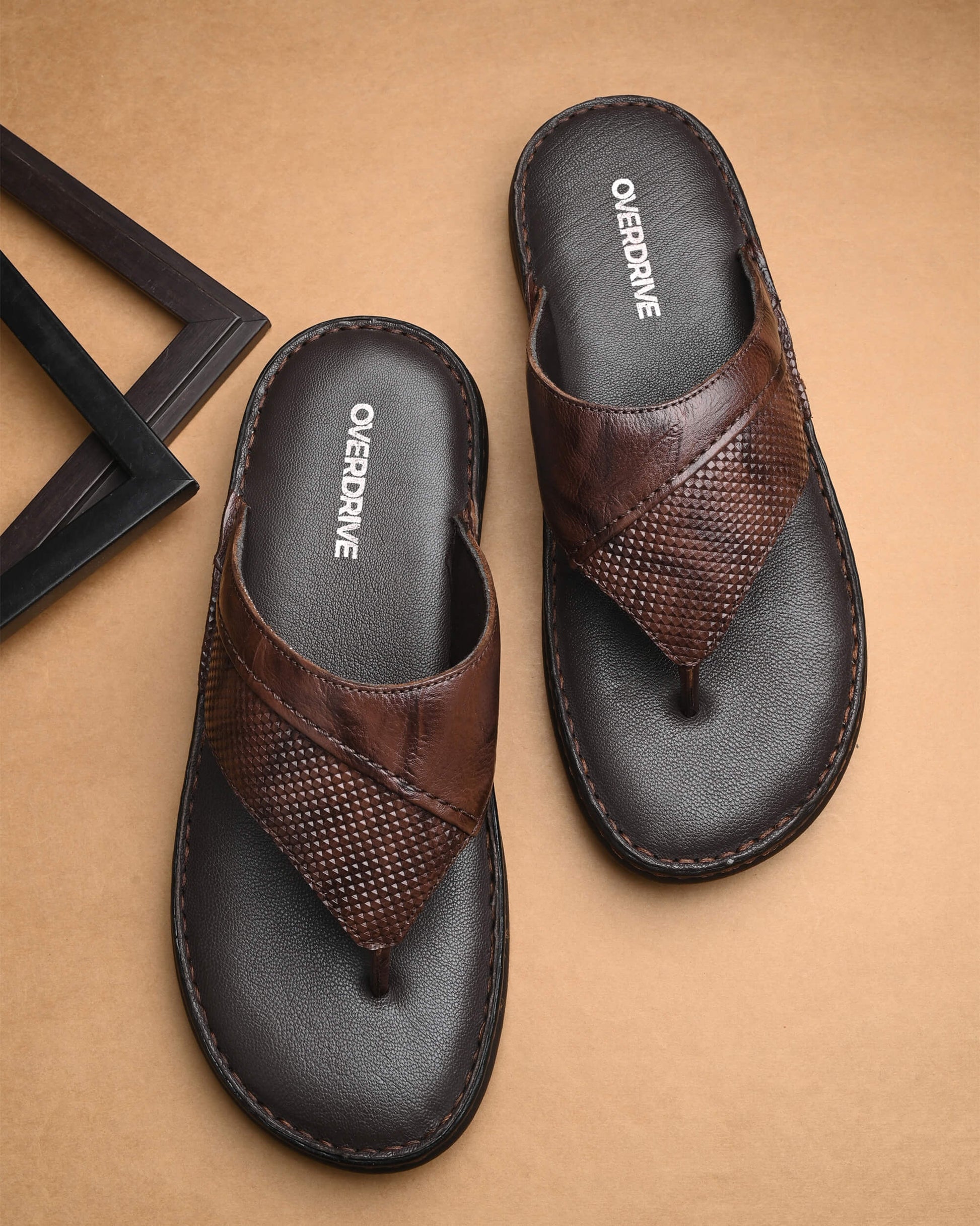 Oscar Dark Brown Slippers