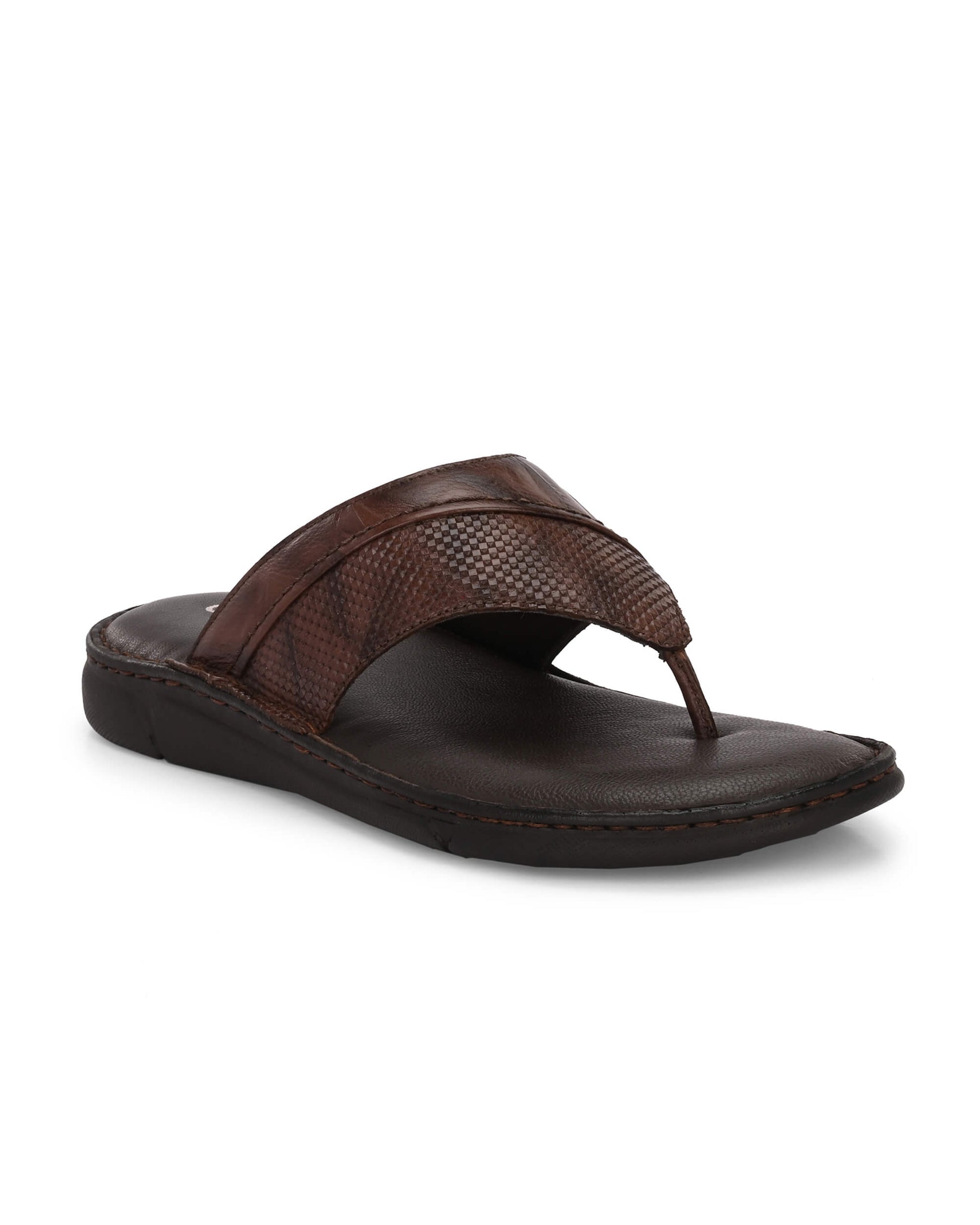 Oscar Dark Brown Slippers