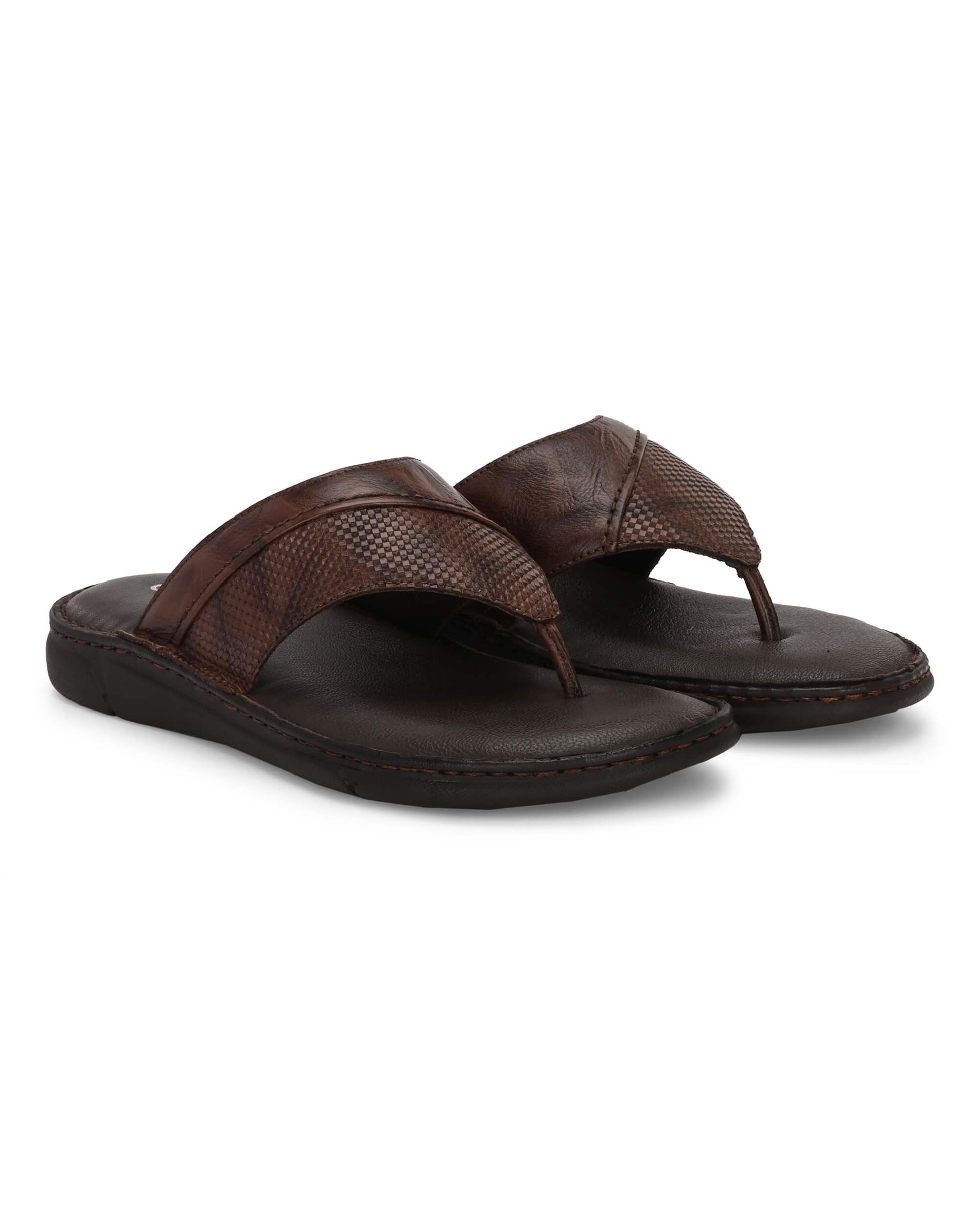 Oscar Dark Brown Slippers