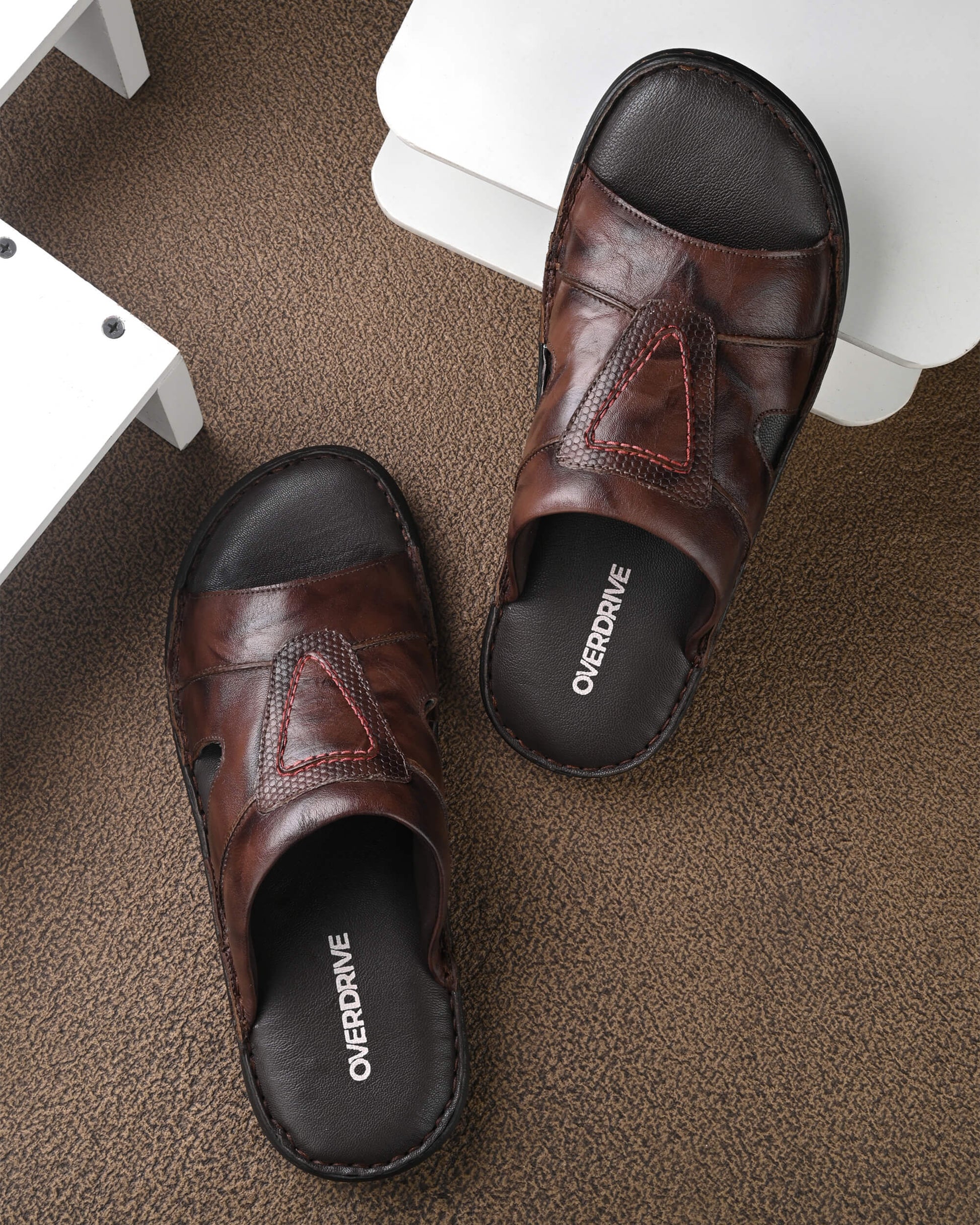 Simon Dark brown Slipper