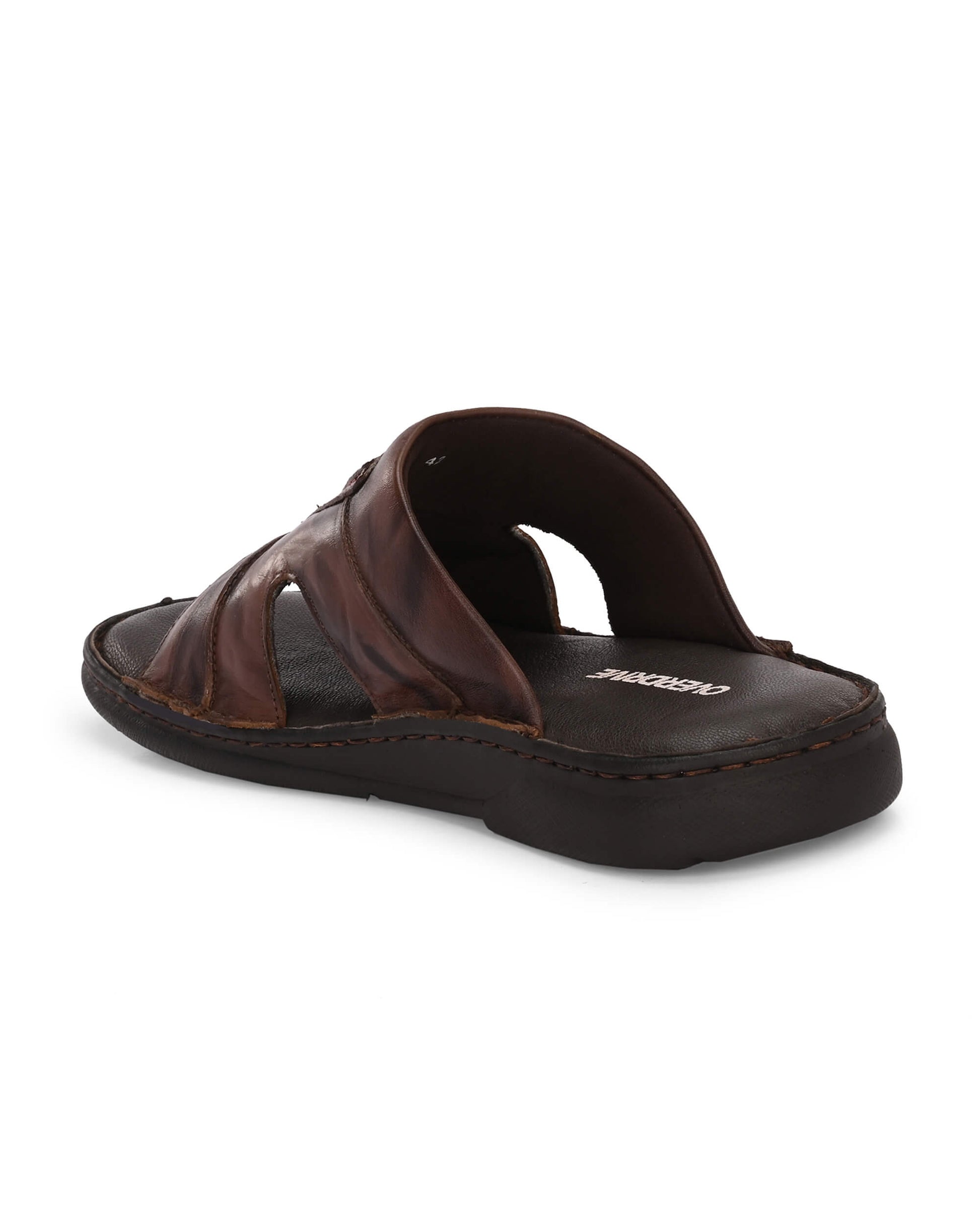 Simon Dark brown Slipper