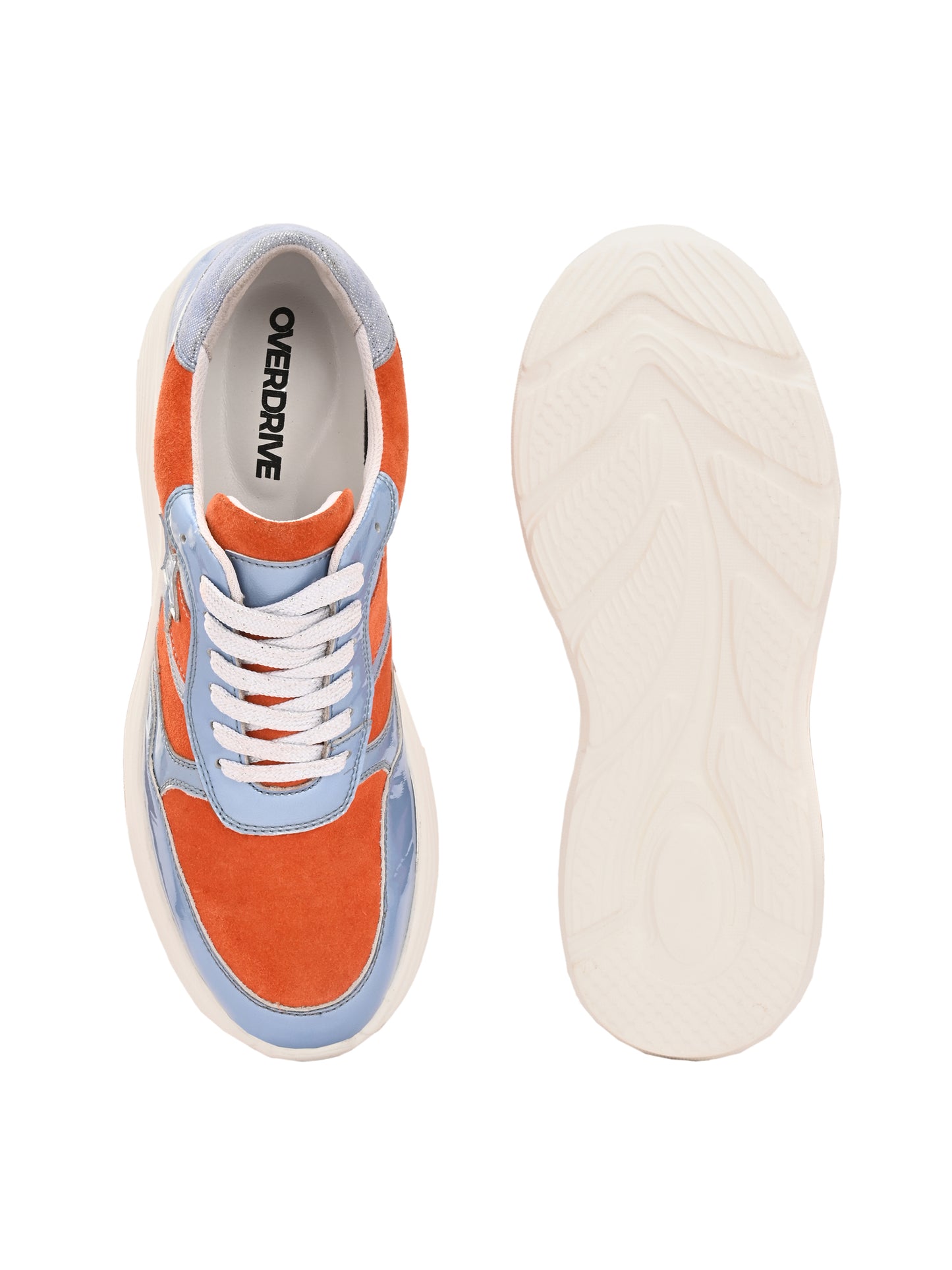 Citrus Splash Leather Sneakers