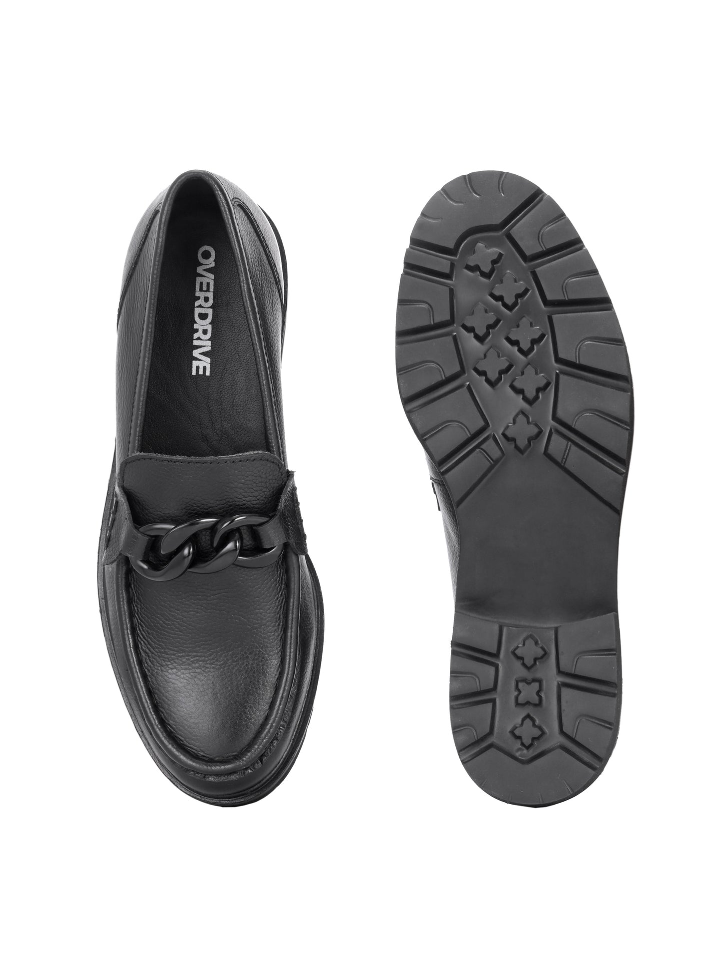 Pelle Perfetta Black Leather Moccasin