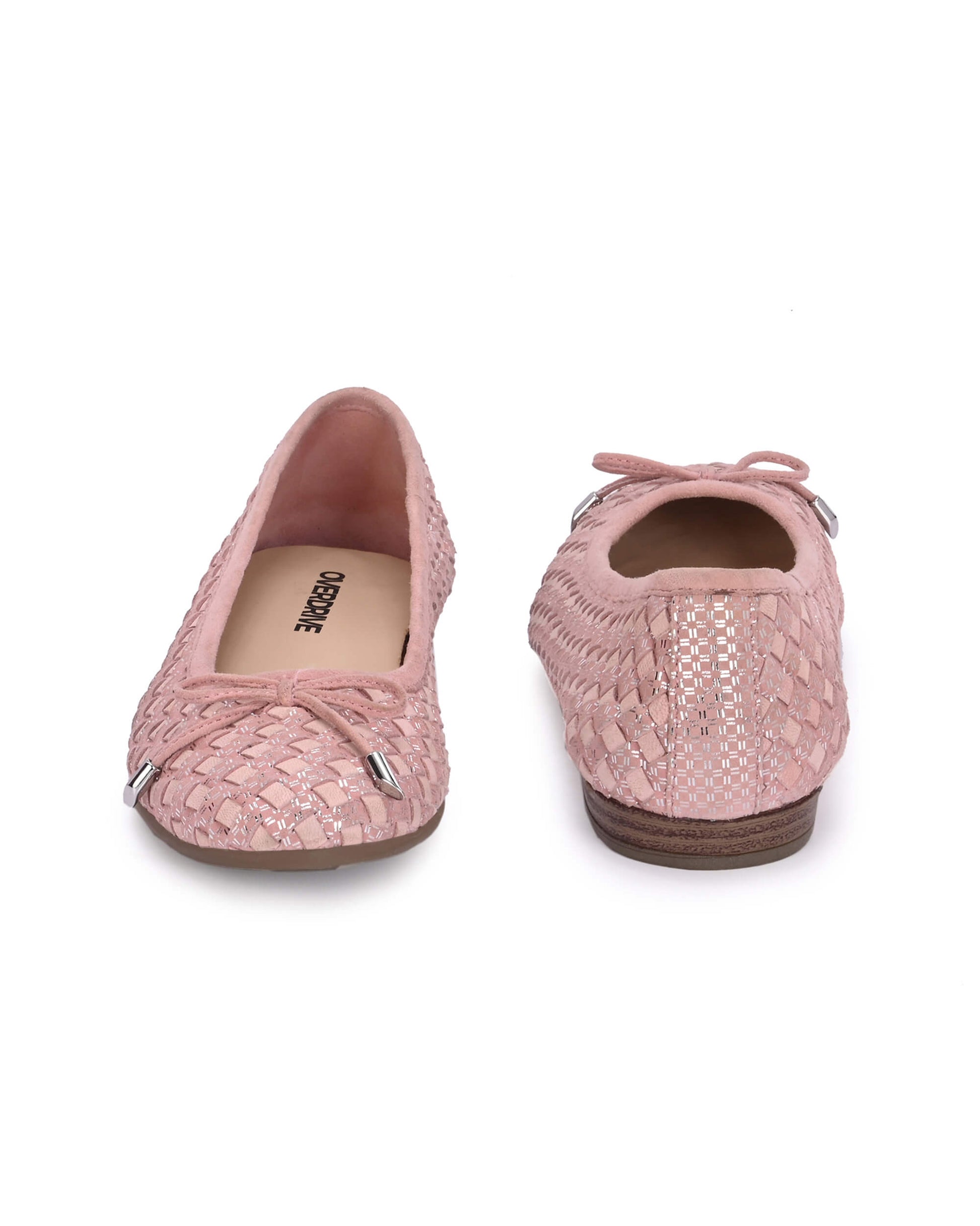 Florence Pink Leather Ballerina