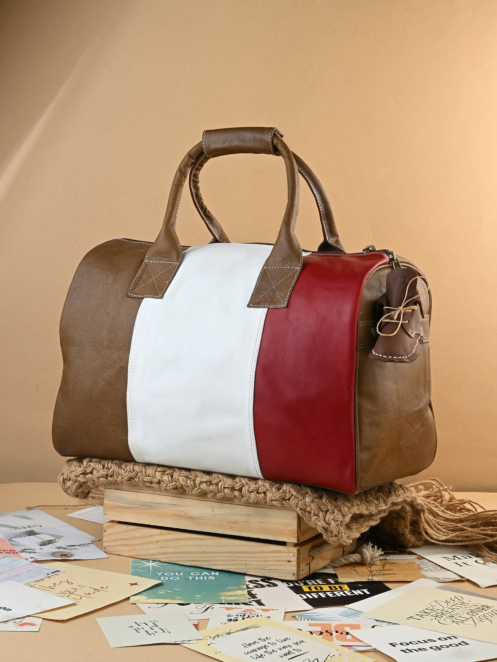 Chile Weekender Leather Bag