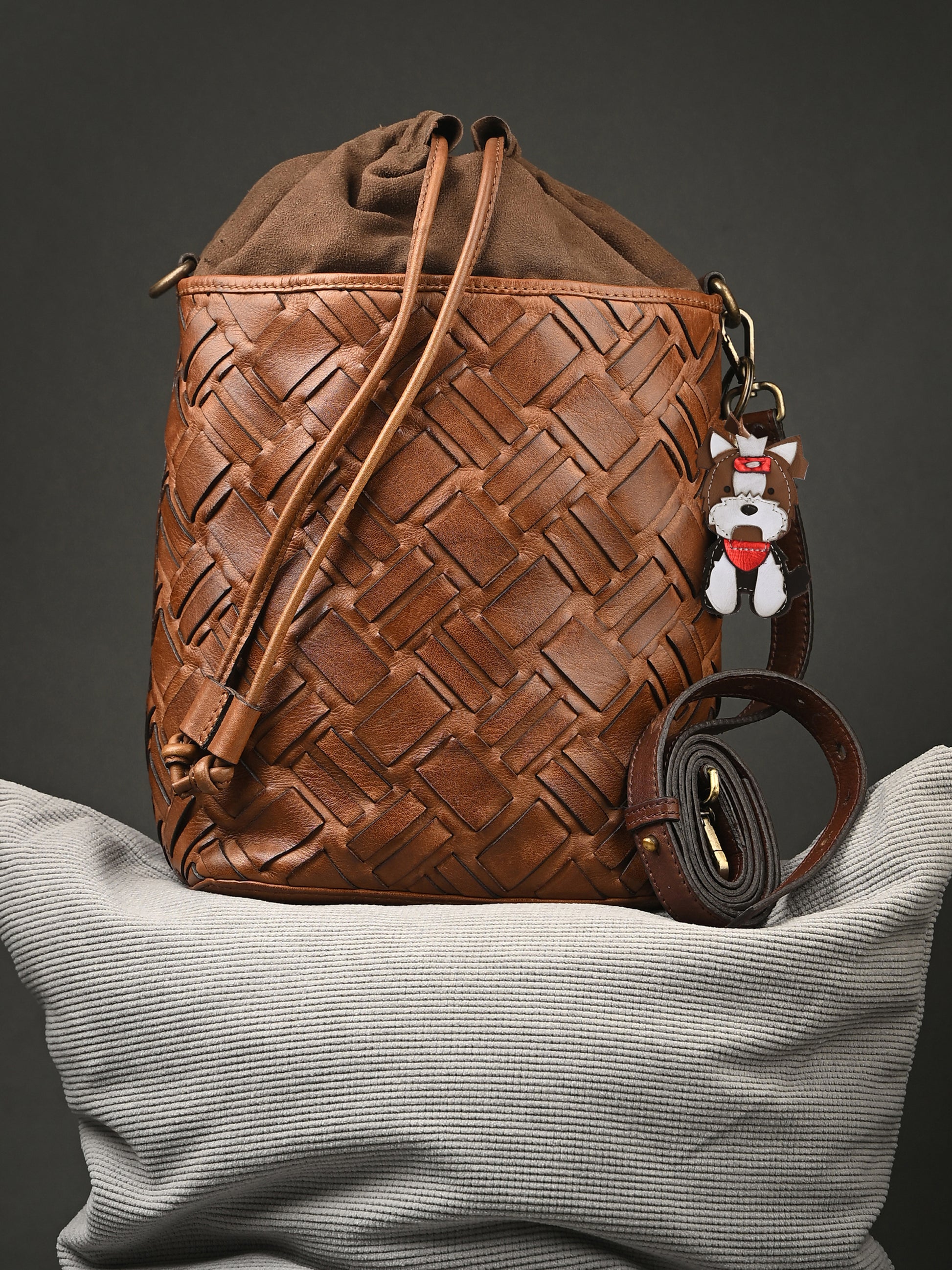 Marmo Itrecciato Bucket Bag