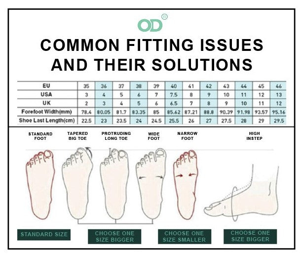 OUR FEET ARE UNIQUE