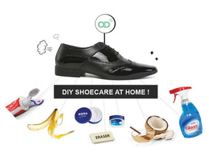 DIY SHOECARE AT HOME !