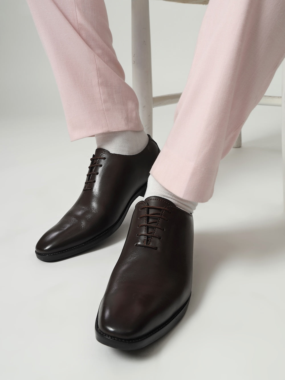 London Dark Brown Lace Up