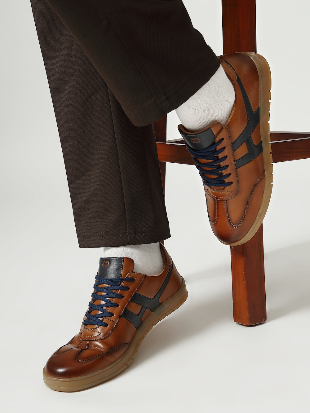 Henry Tan Leather Sneaker