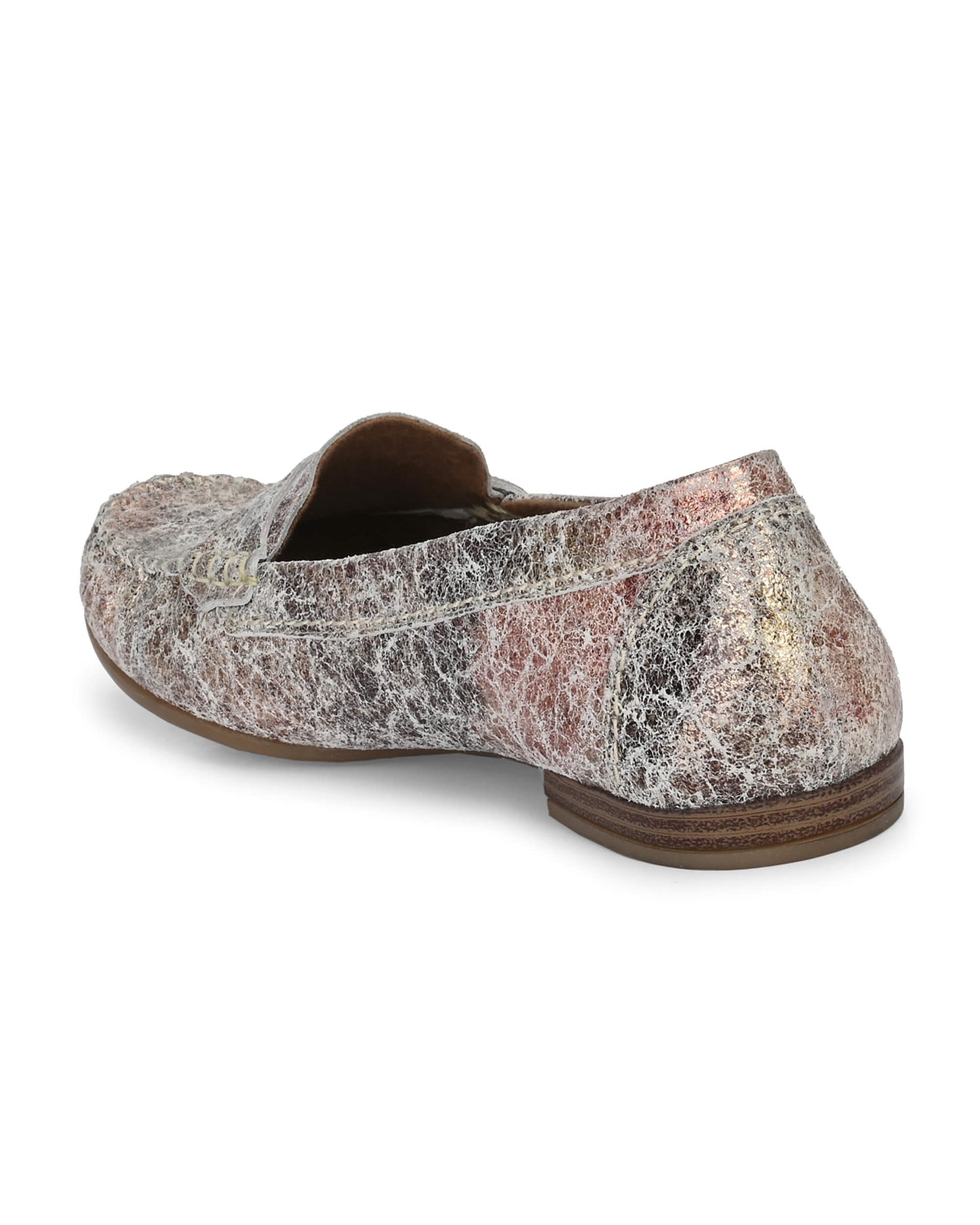 Lucy Dark Honey Moccasin