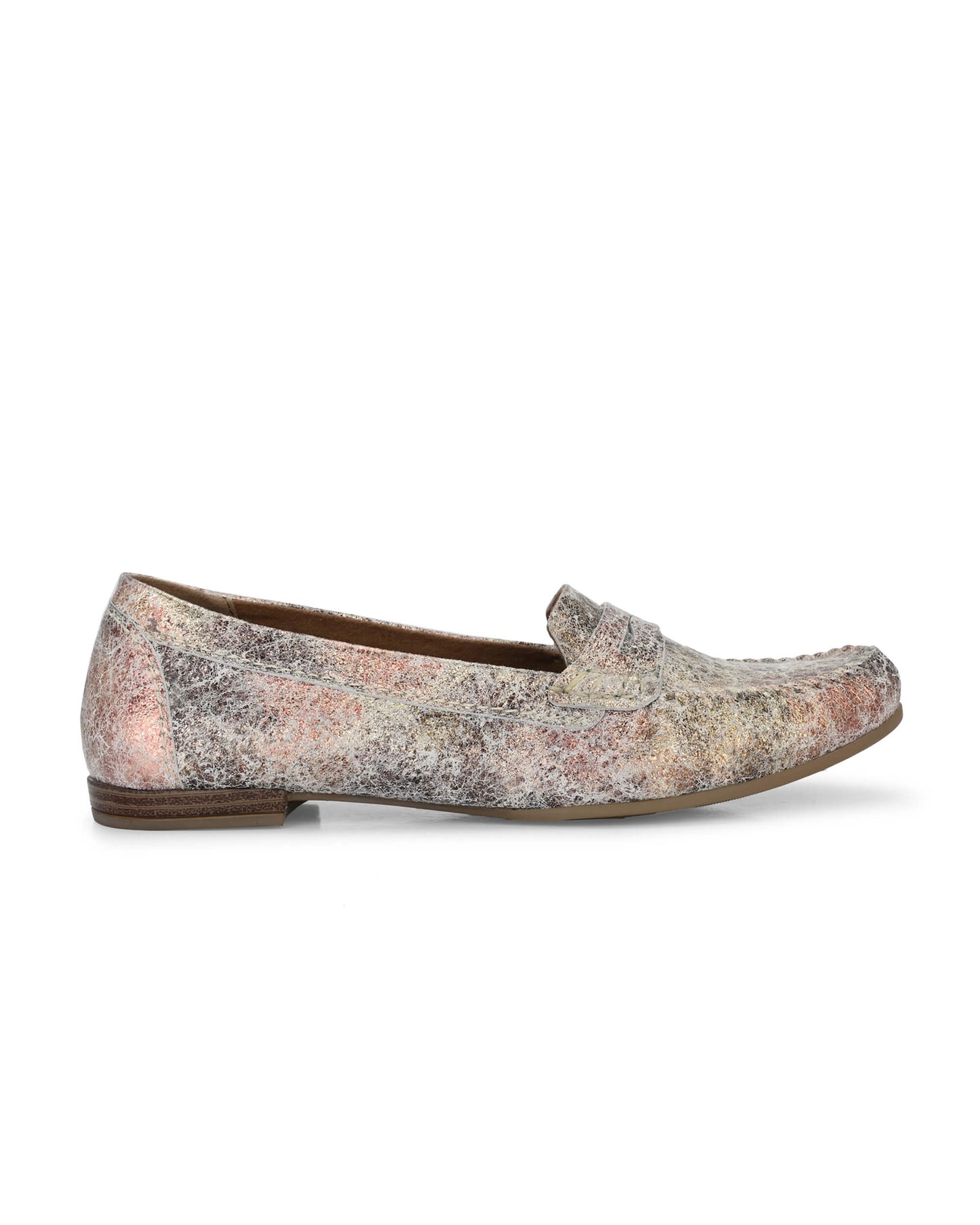 Lucy Dark Honey Moccasin