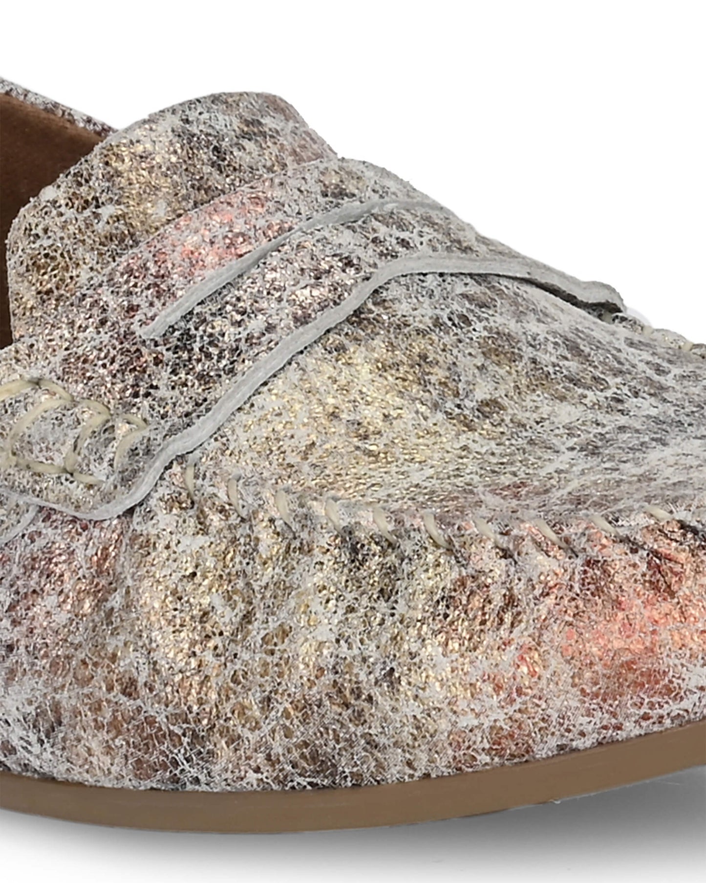 Lucy Dark Honey Moccasin