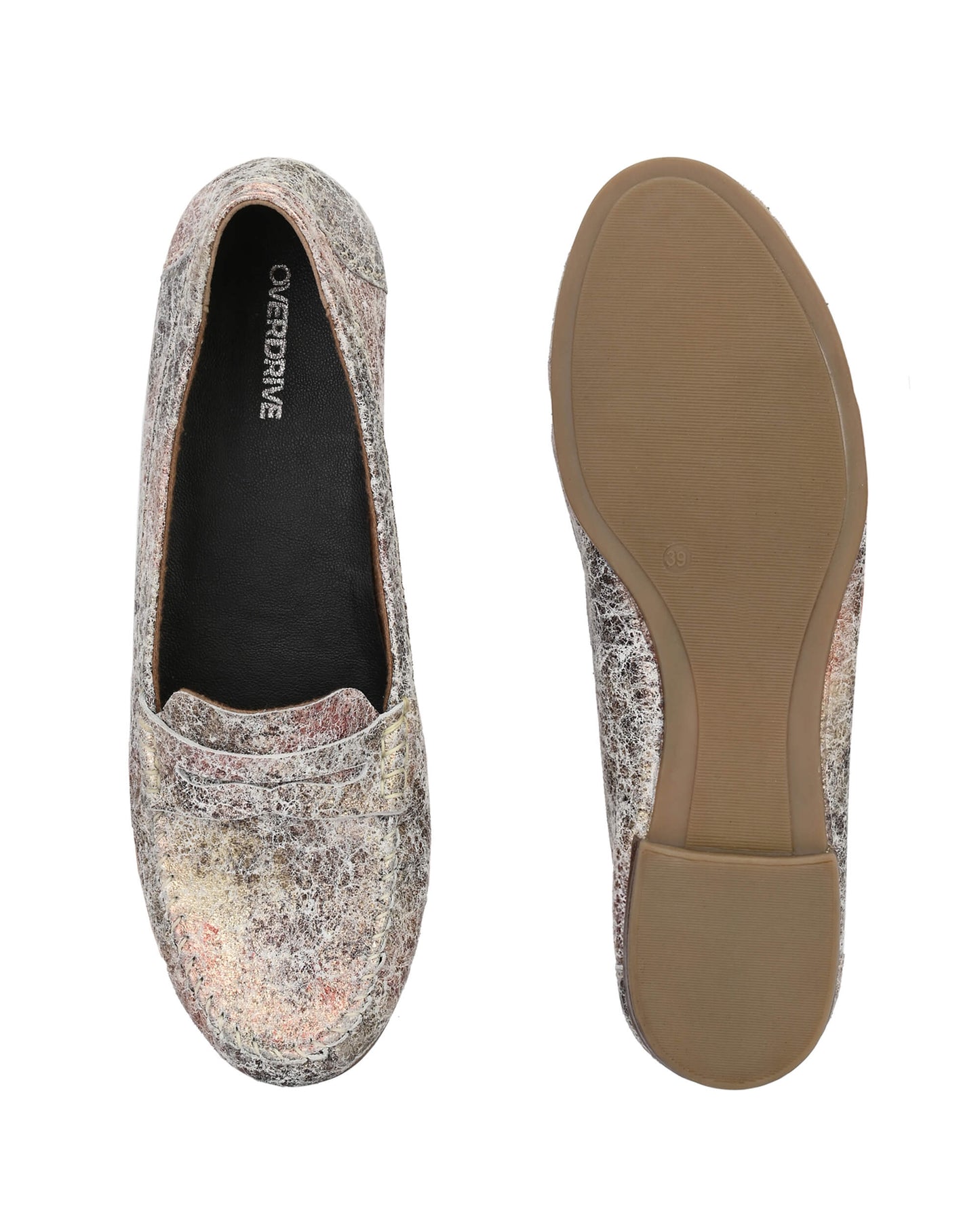Lucy Dark Honey Moccasin