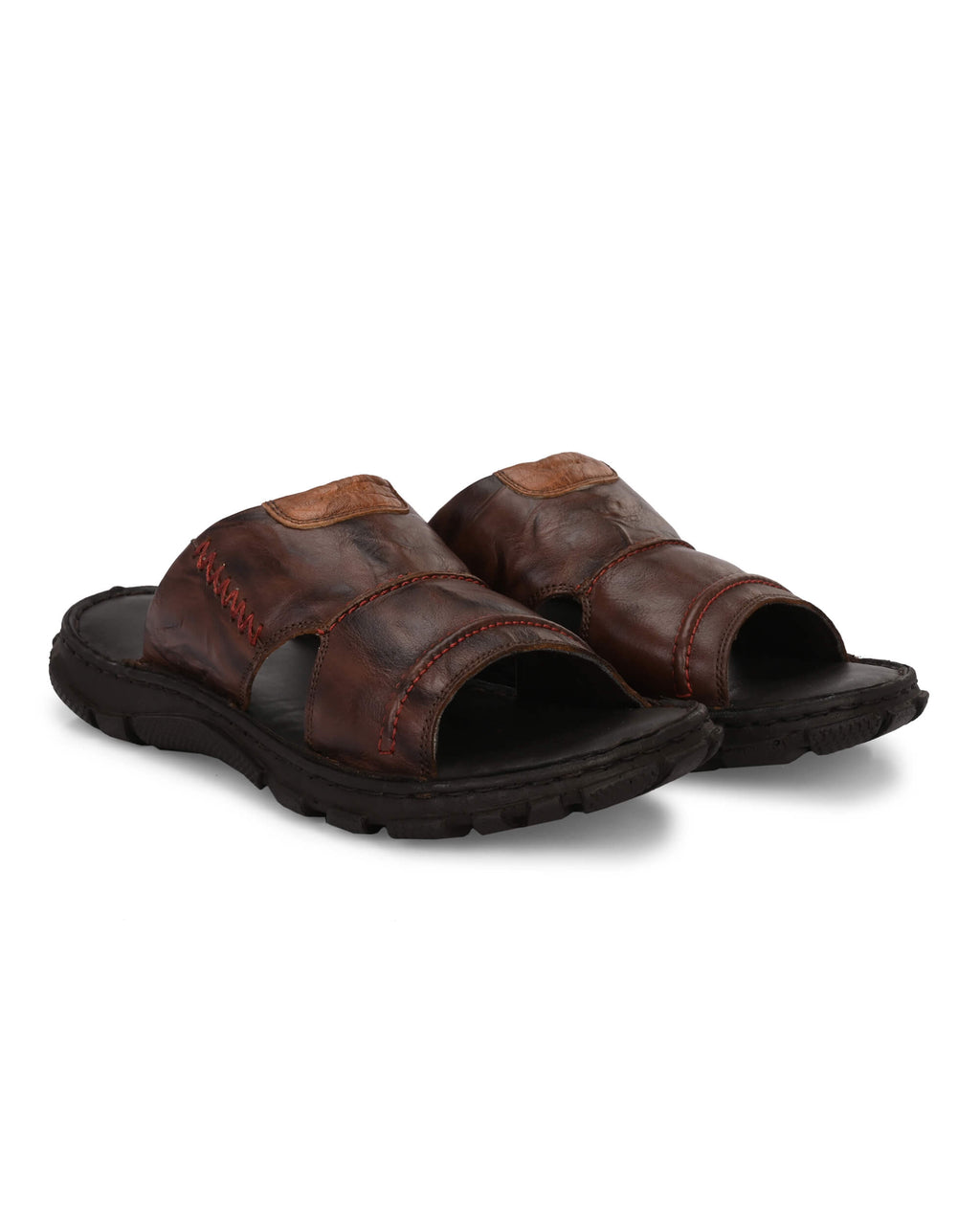 Lu Tan Brown Slippers
