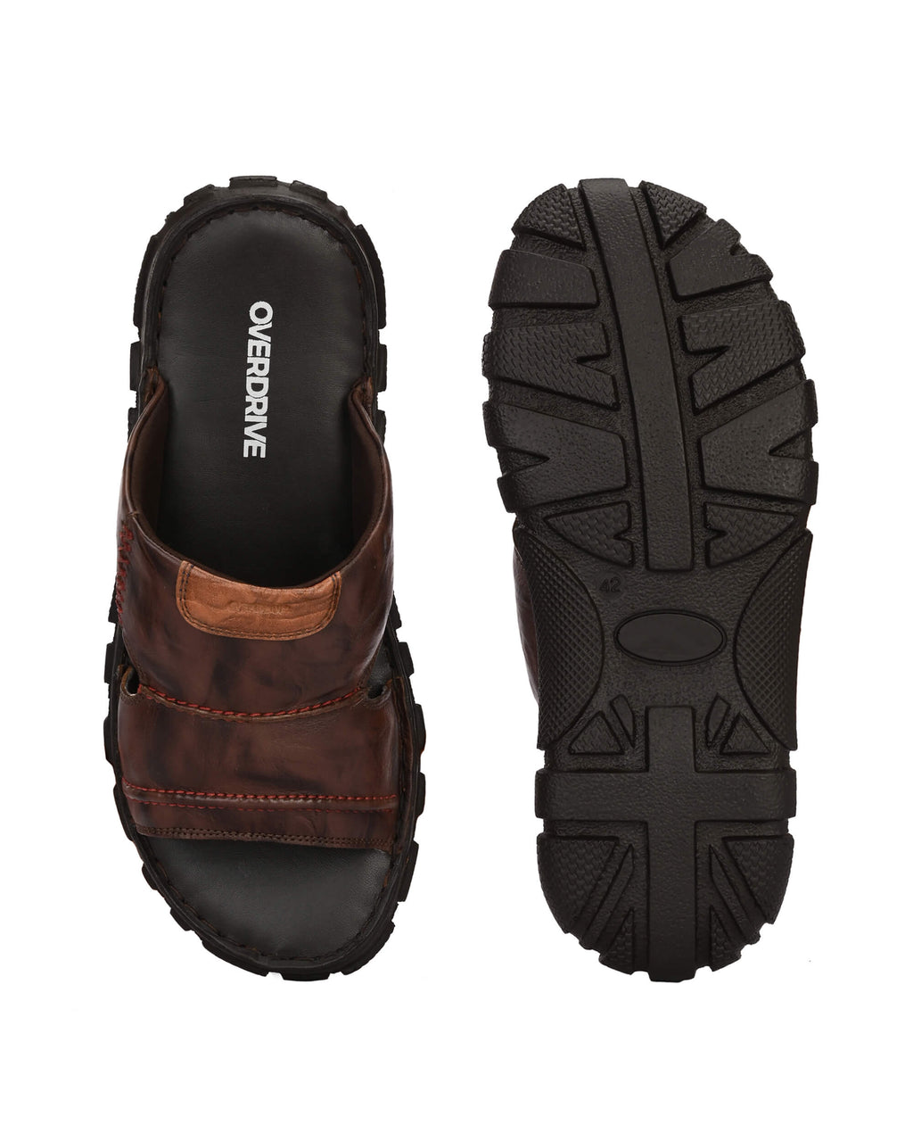 Lu Tan Brown Slippers