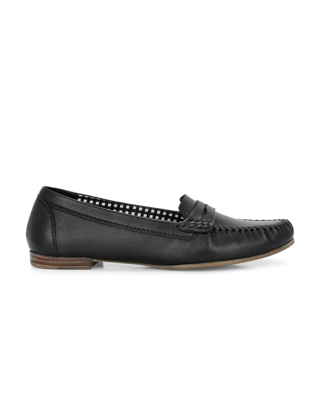 Mia Black Moccasin