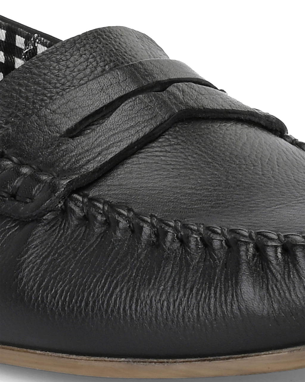 Mia Black Moccasin