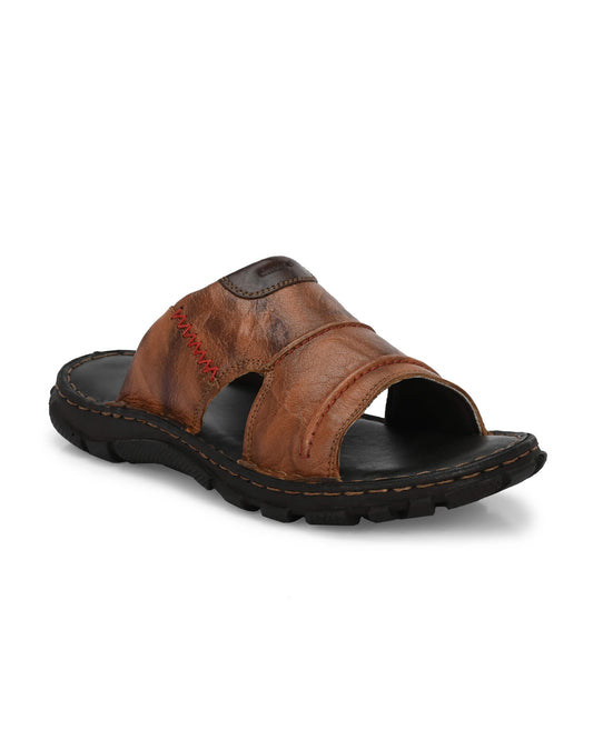 Robert Tan Brown Slippers