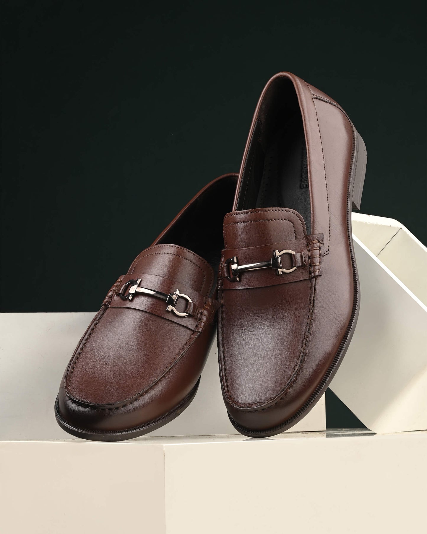 Simon Dark brown Moccasin