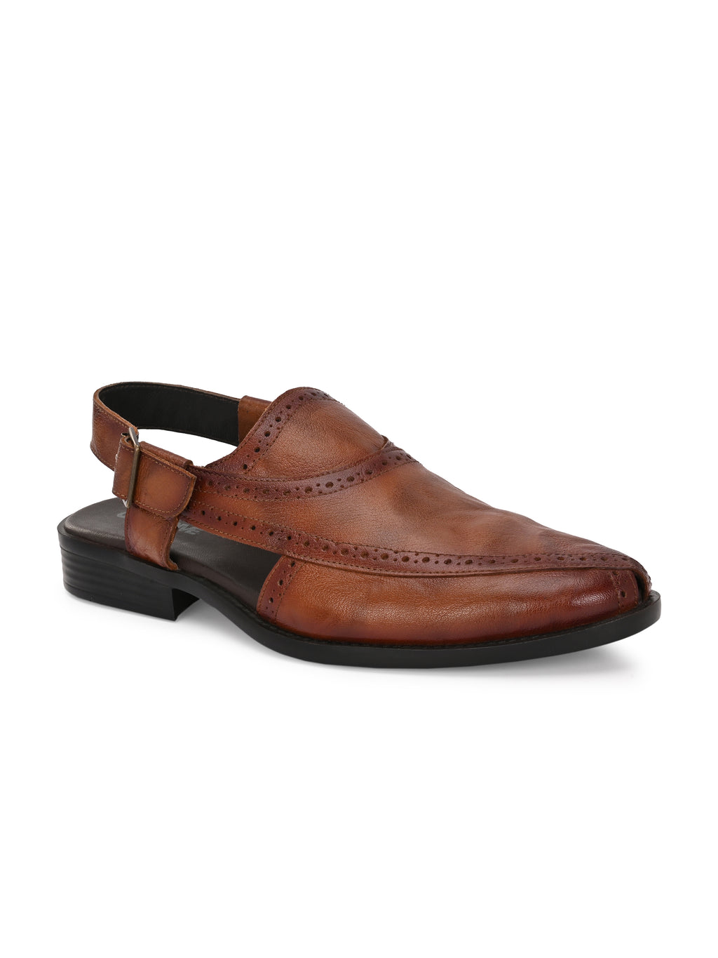 Heritage Buckle Monk Sandal