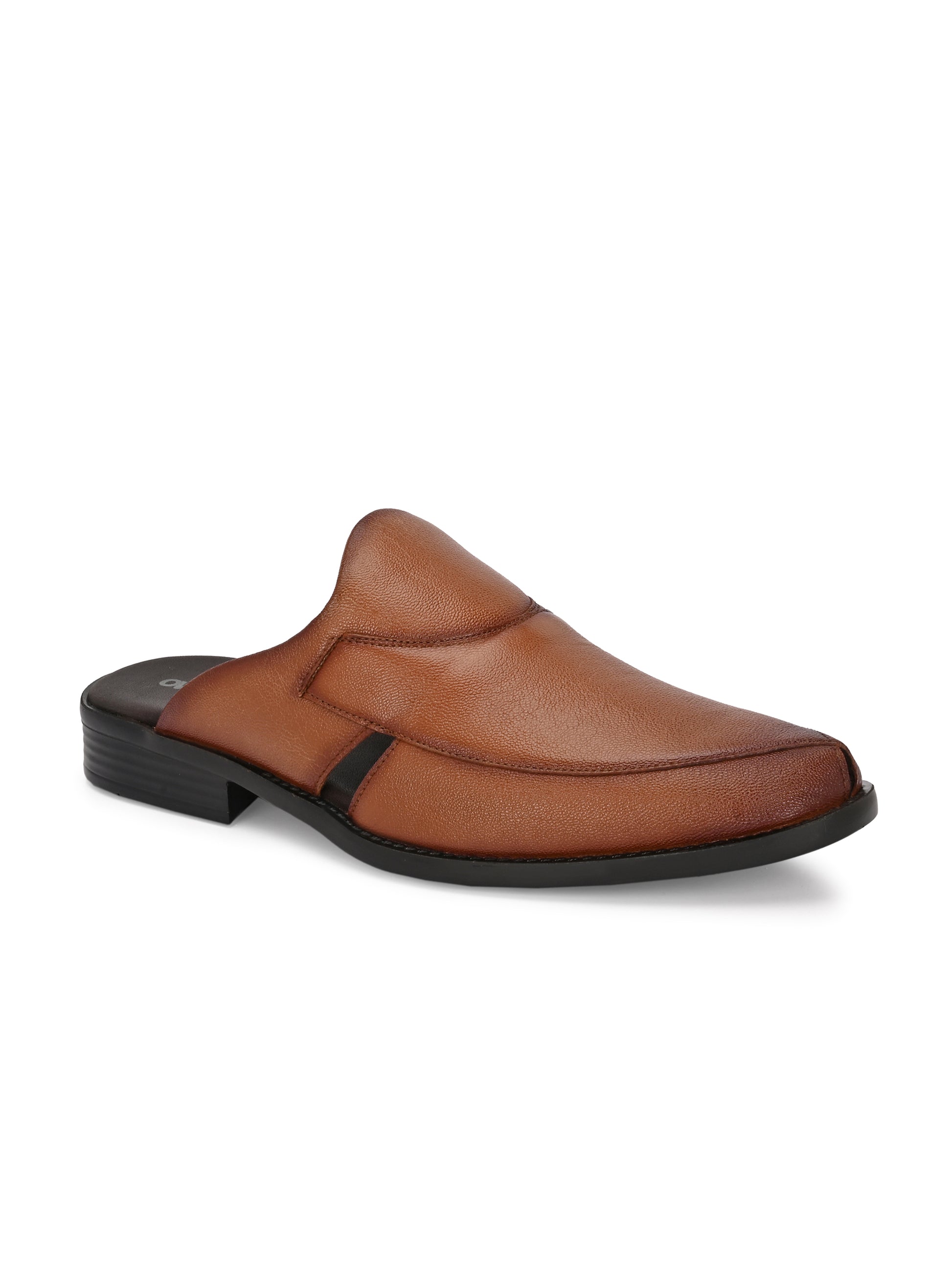 Urban Luxe Leather Mules