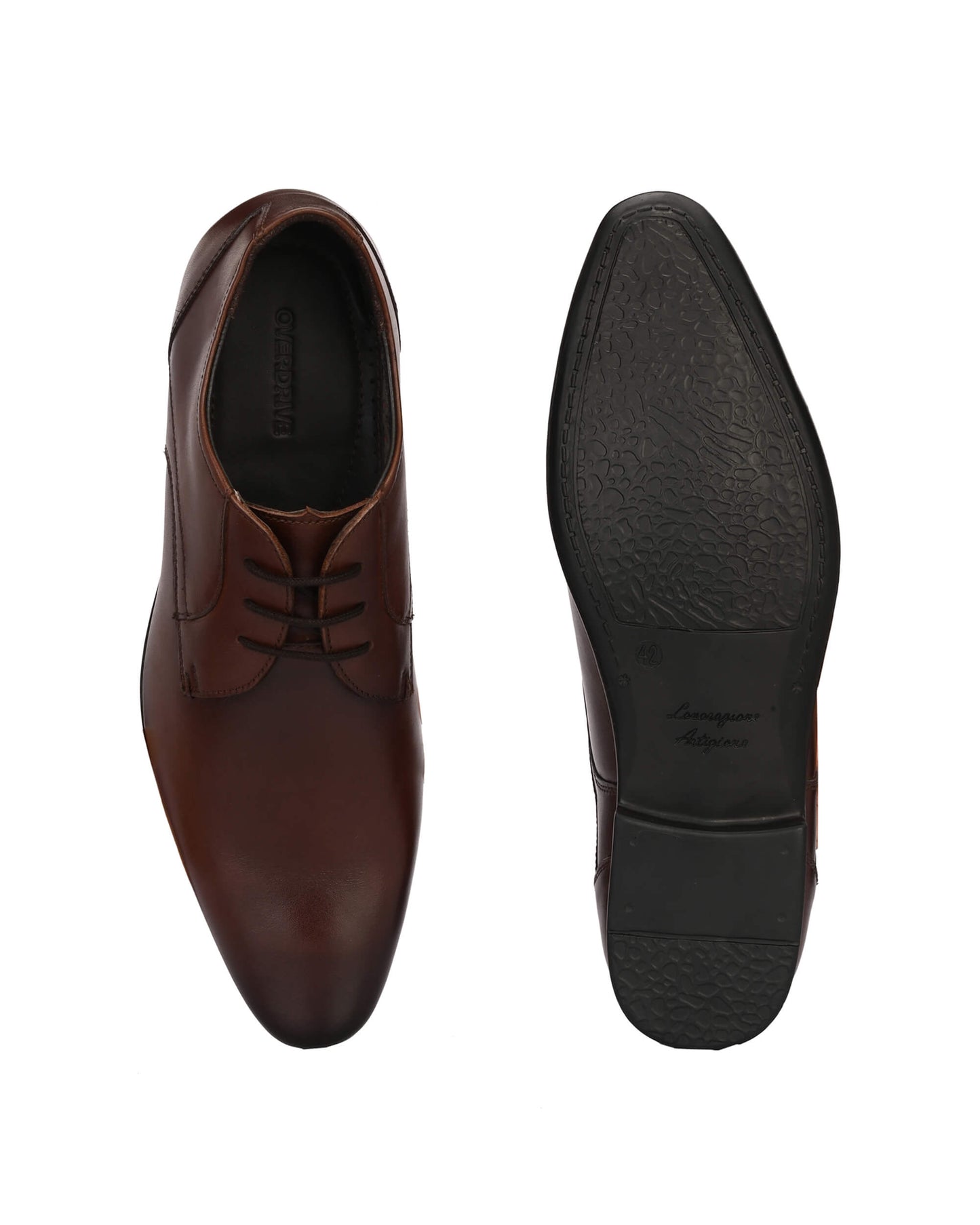 Cristin Dark Brown Lace Up