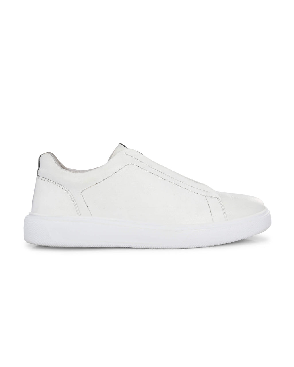 Aero Dash White Leather Sneaker