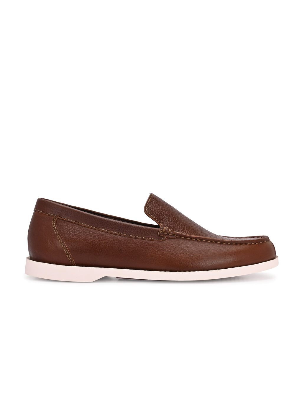 Brew Slip – Classic Brown Leather Loafers
