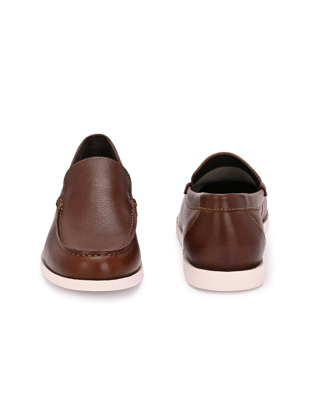 Brew Slip – Classic Brown Leather Loafers