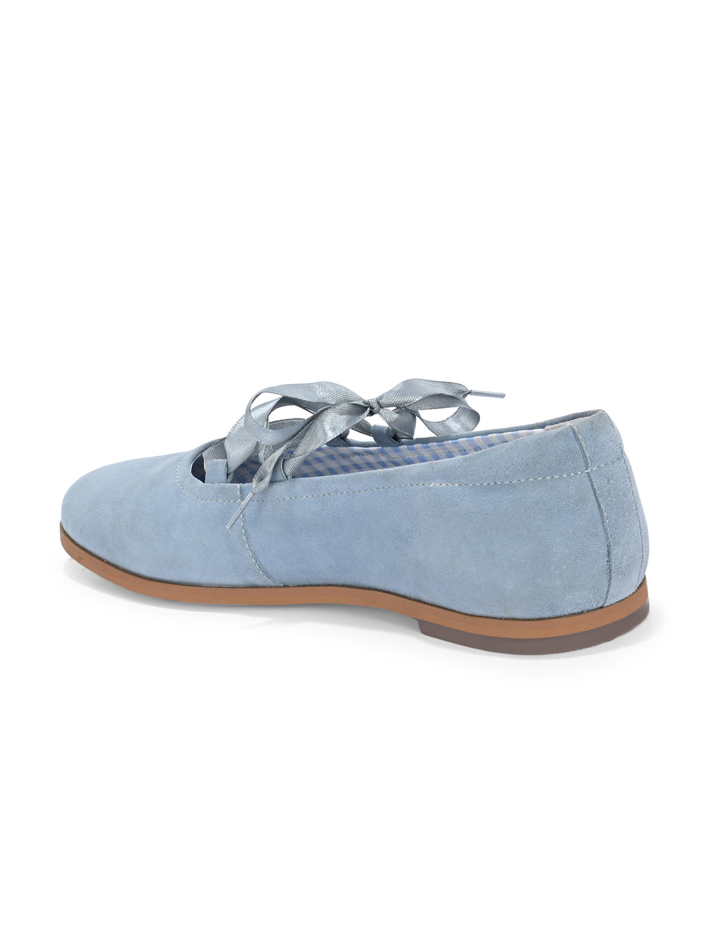 Powder Blue Ribbon Ballerinas