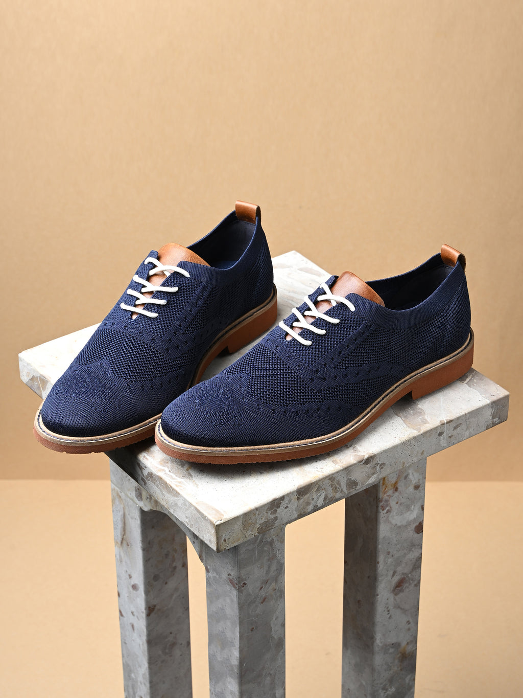 Sprit X Navy Mesh Lace Up