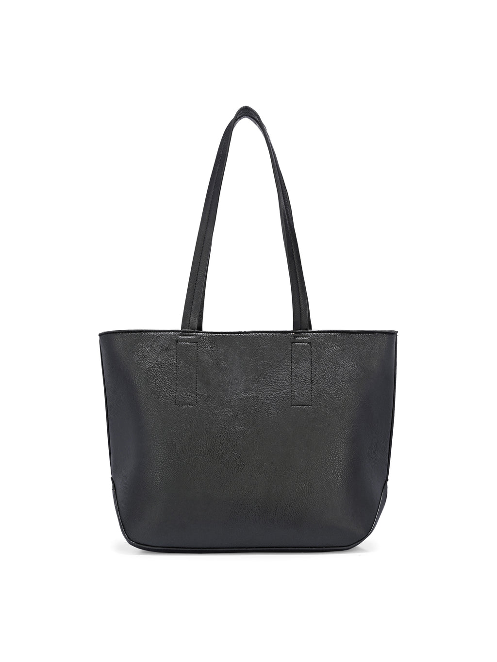 Aurelia Black Leather Tote