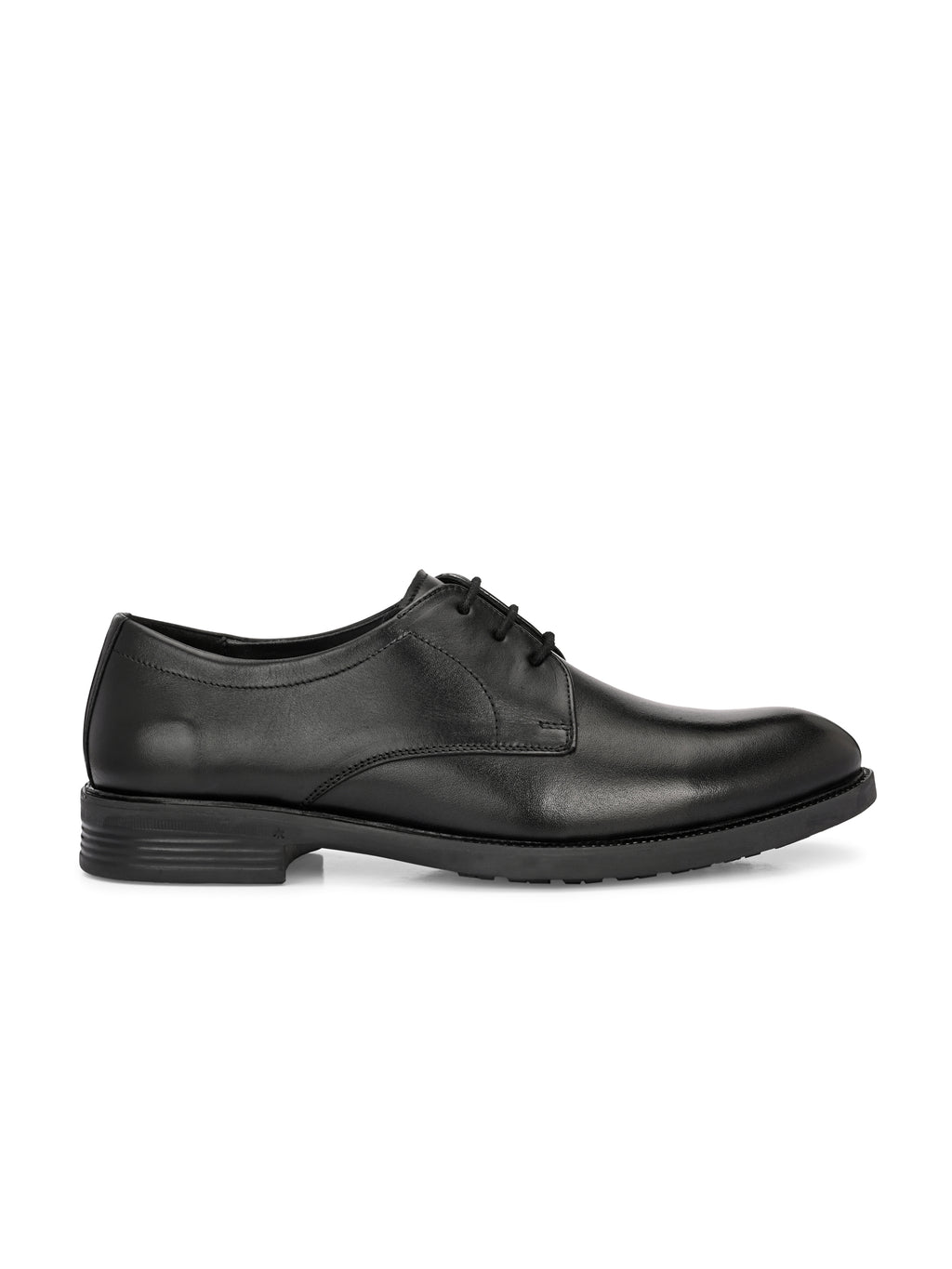 Urban Black Leather Formal  Lace-Up For men
