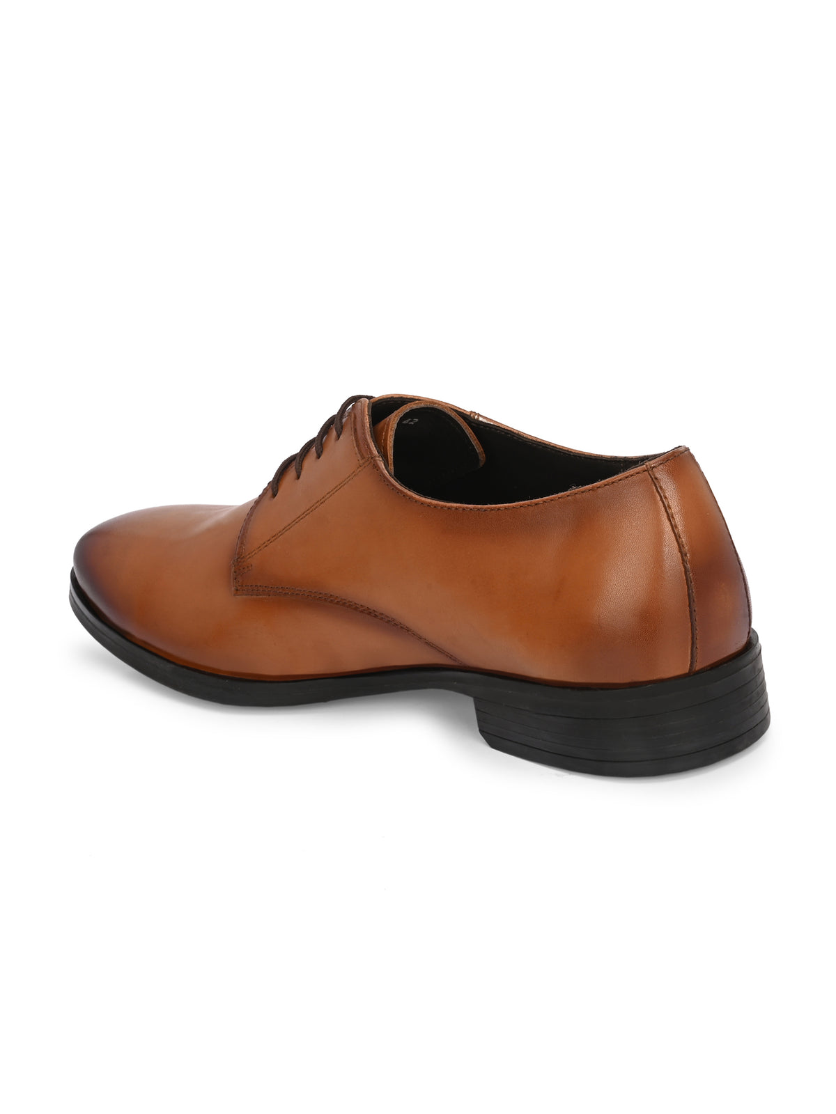 Royal Brown Leather Lace-Up