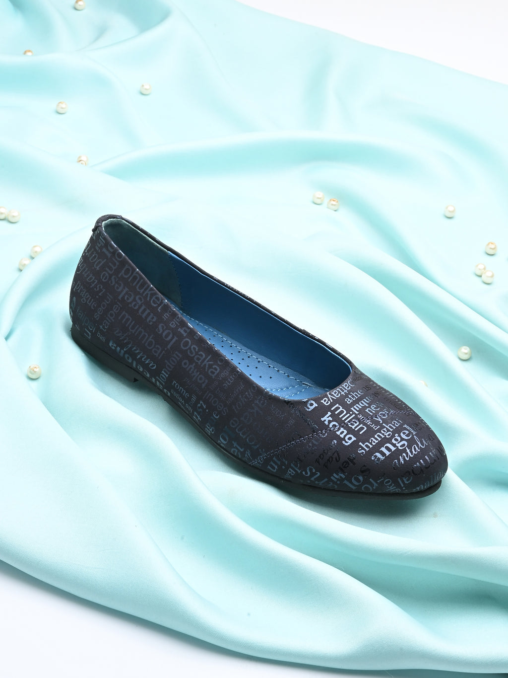 Global Vibes Printed Ballerinas