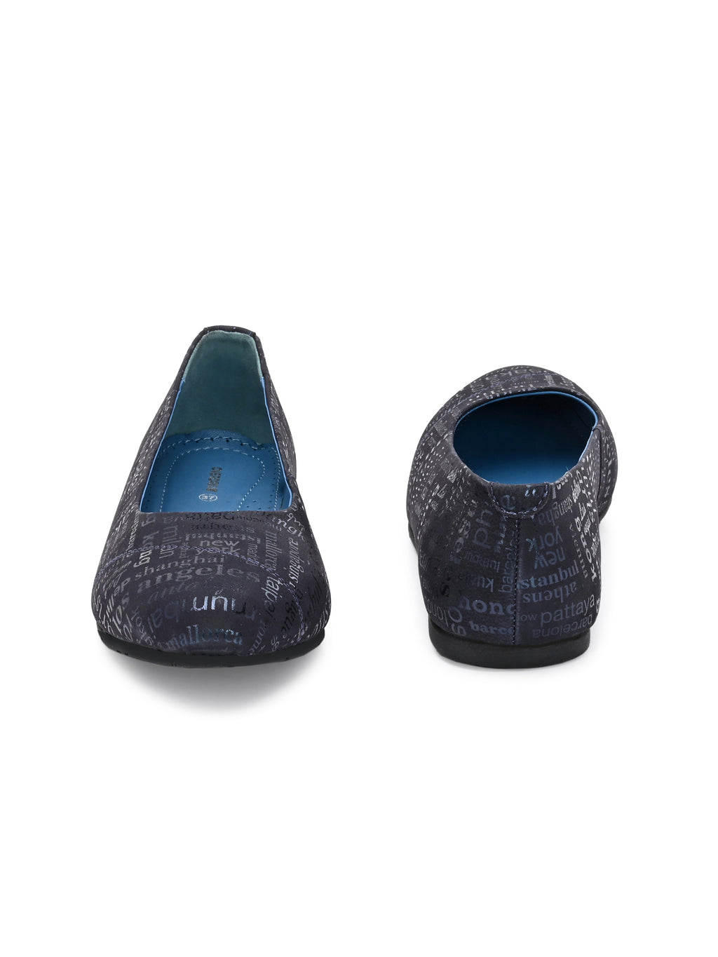 Global Vibes Printed Ballerinas