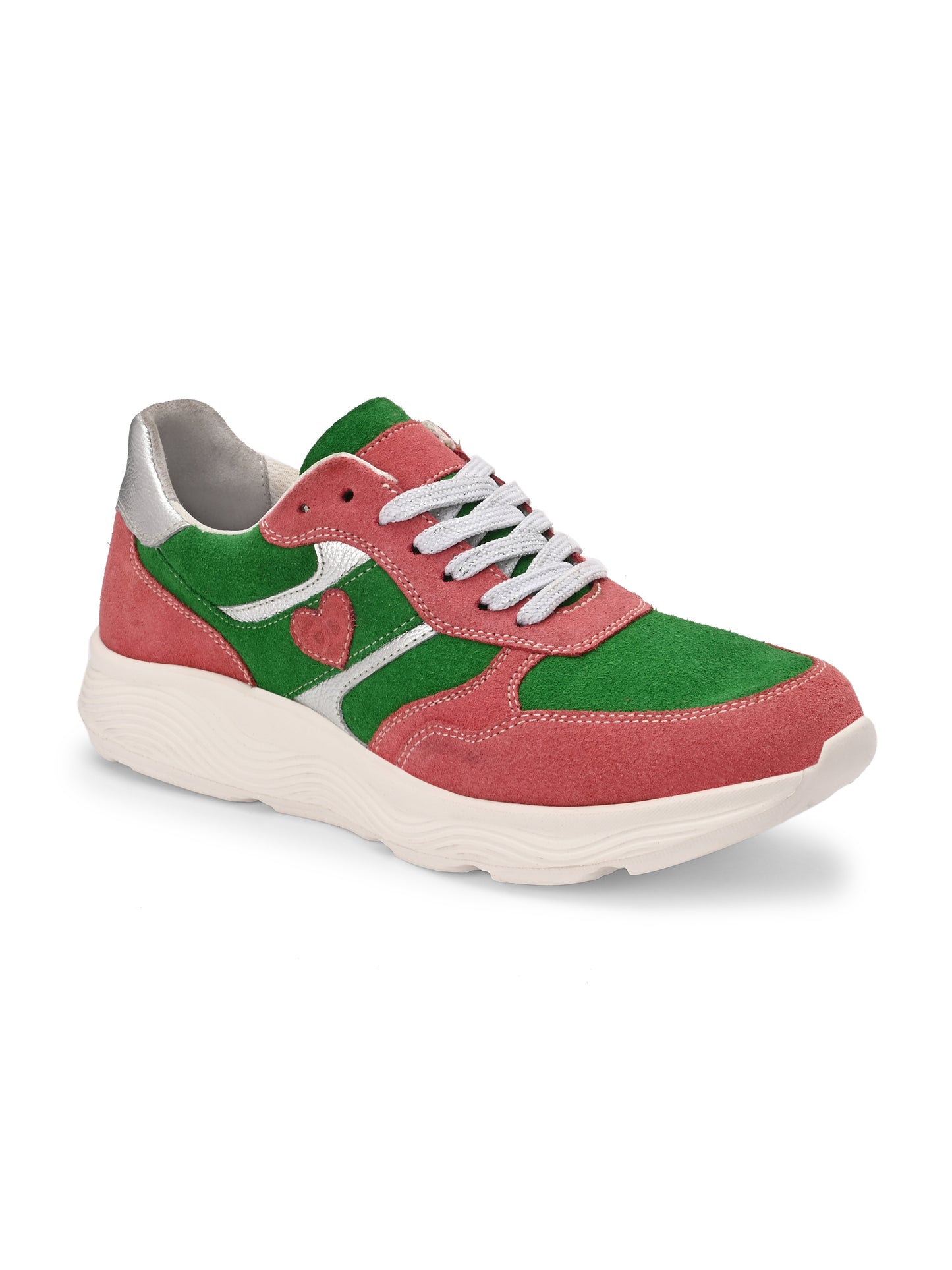 Guava Rush Leather Sneakers