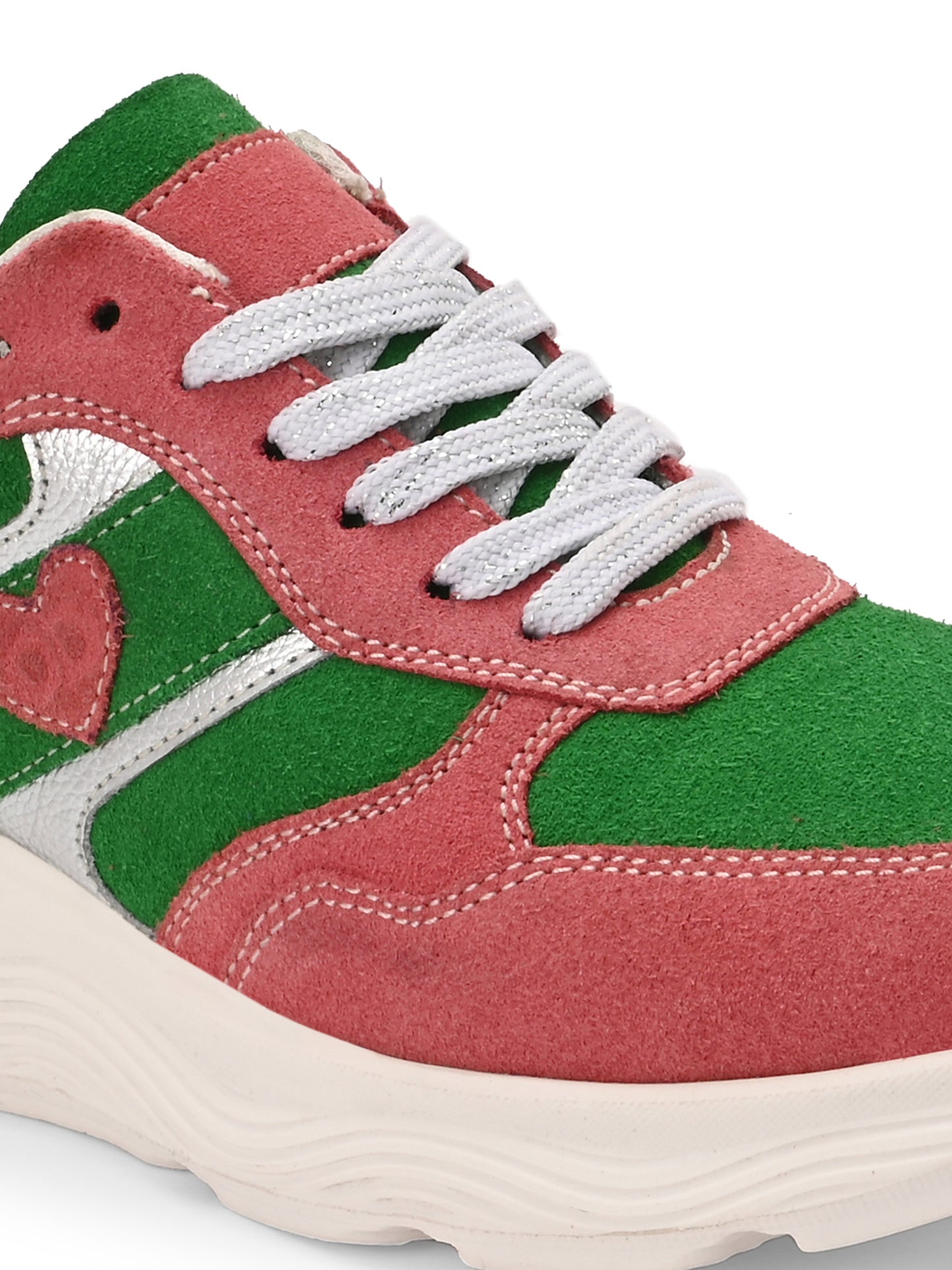 Guava Rush Leather Sneakers