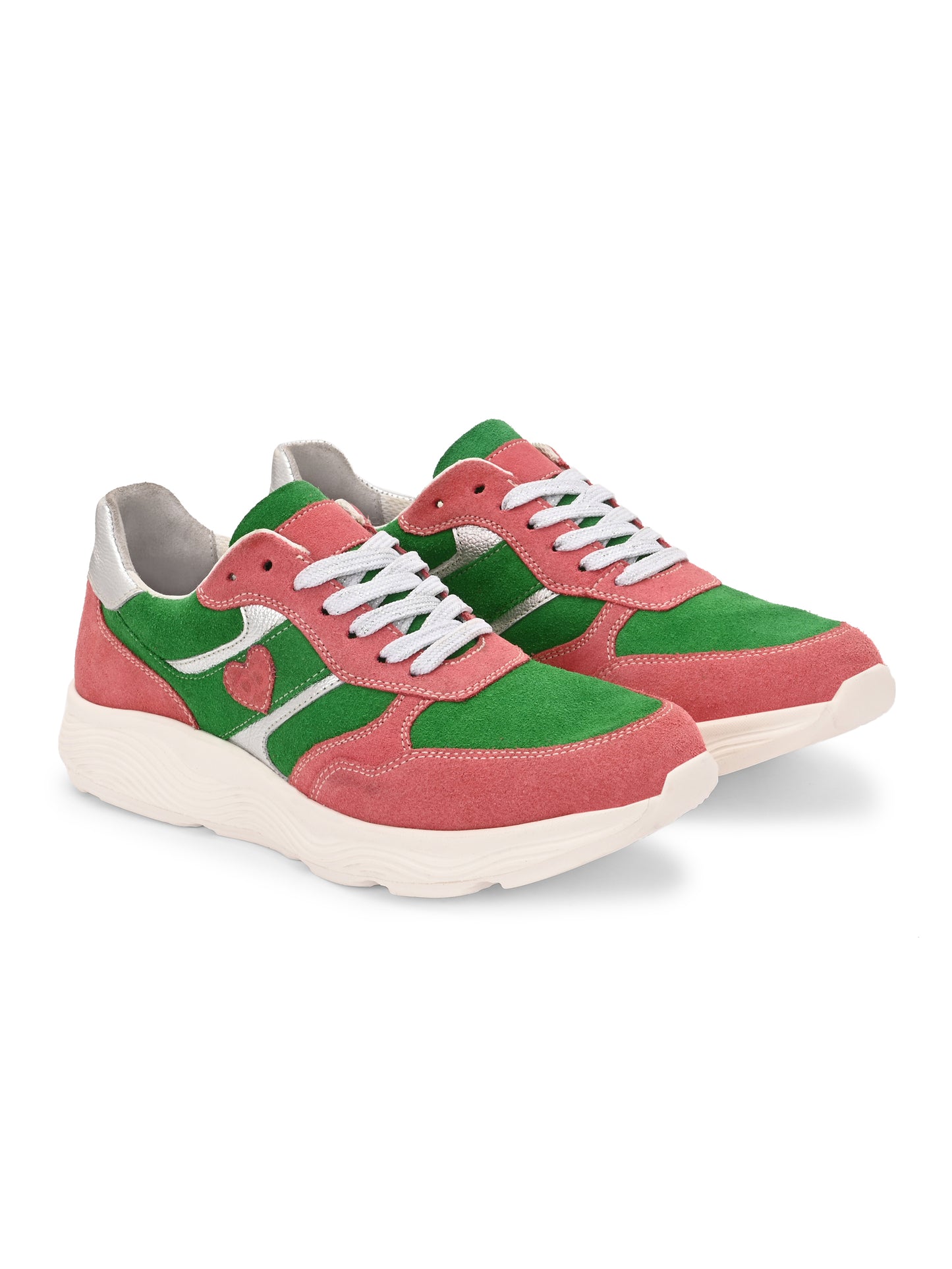 Guava Rush Leather Sneakers