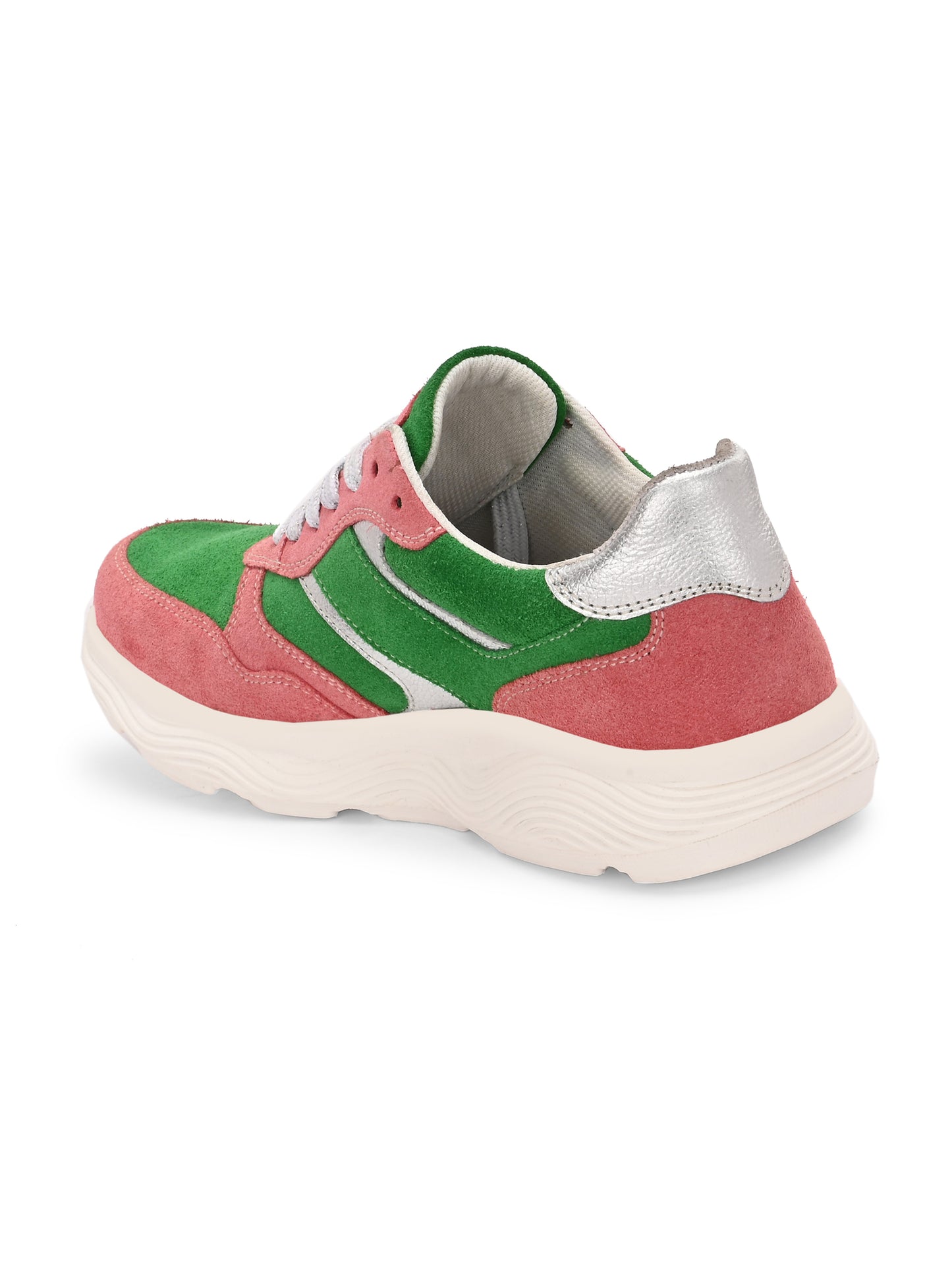 Guava Rush Leather Sneakers