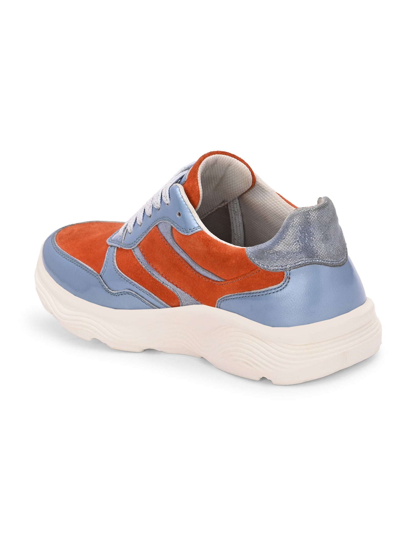 Citrus Splash Leather Sneakers