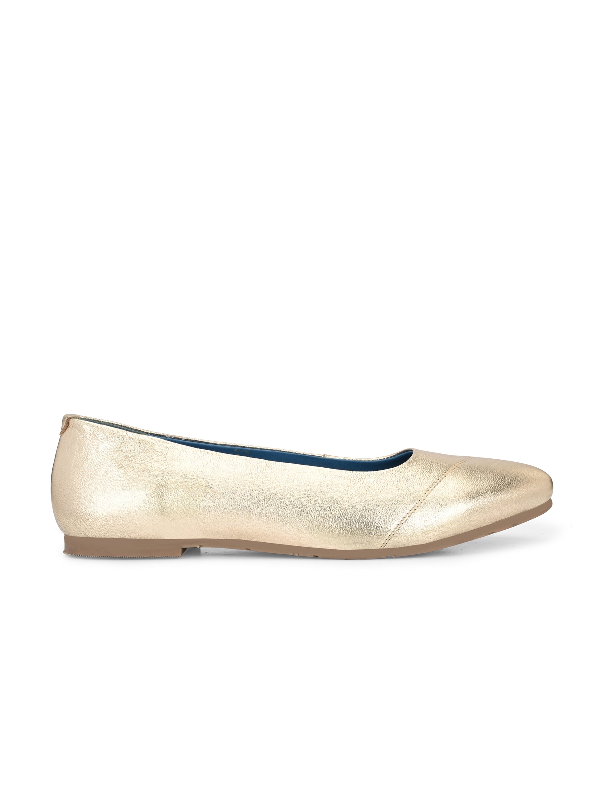 Champagne Gold Classic Ballet Flats