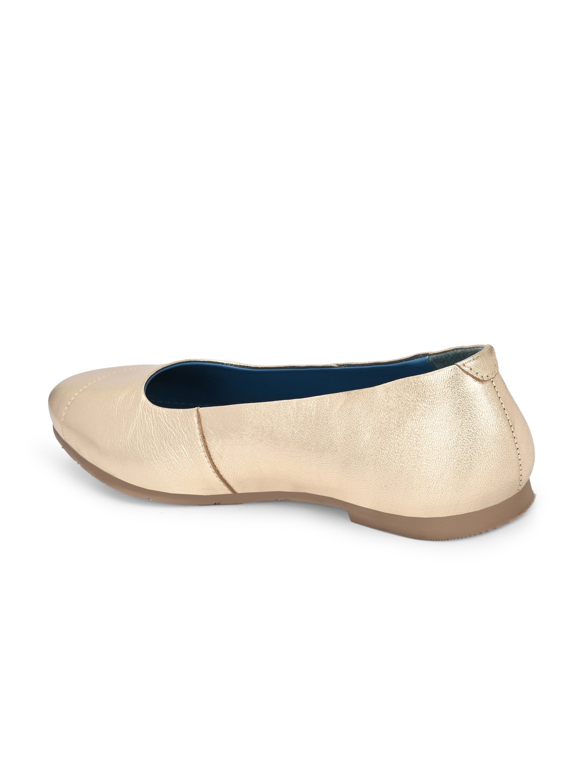 Champagne Gold Classic Ballet Flats