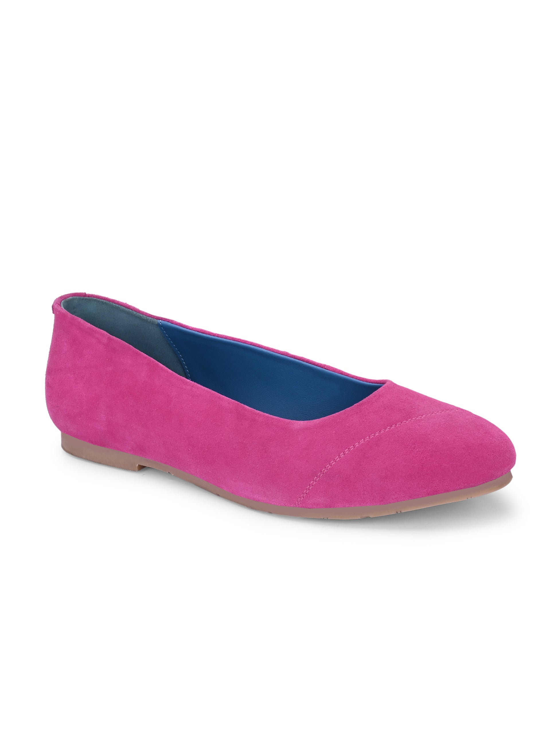 Fuchsia Suede Everyday Ballerinas
