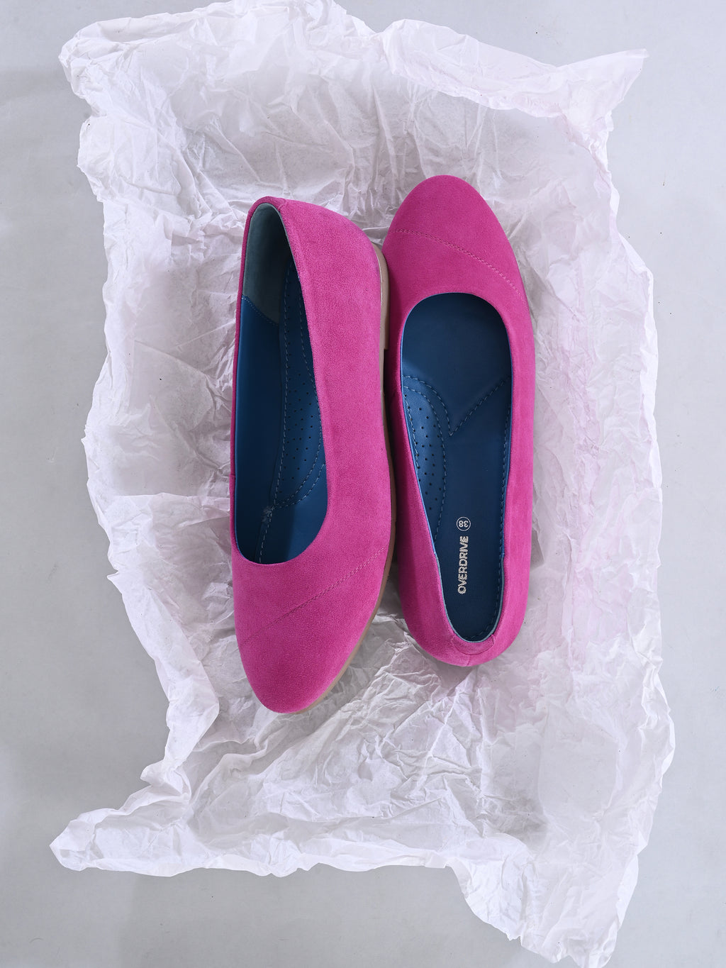 Fuchsia Suede Everyday Ballerinas
