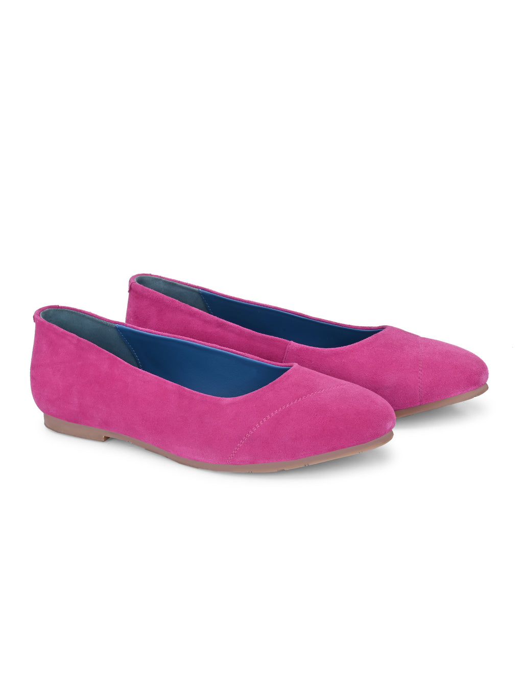 Fuchsia Suede Everyday Ballerinas