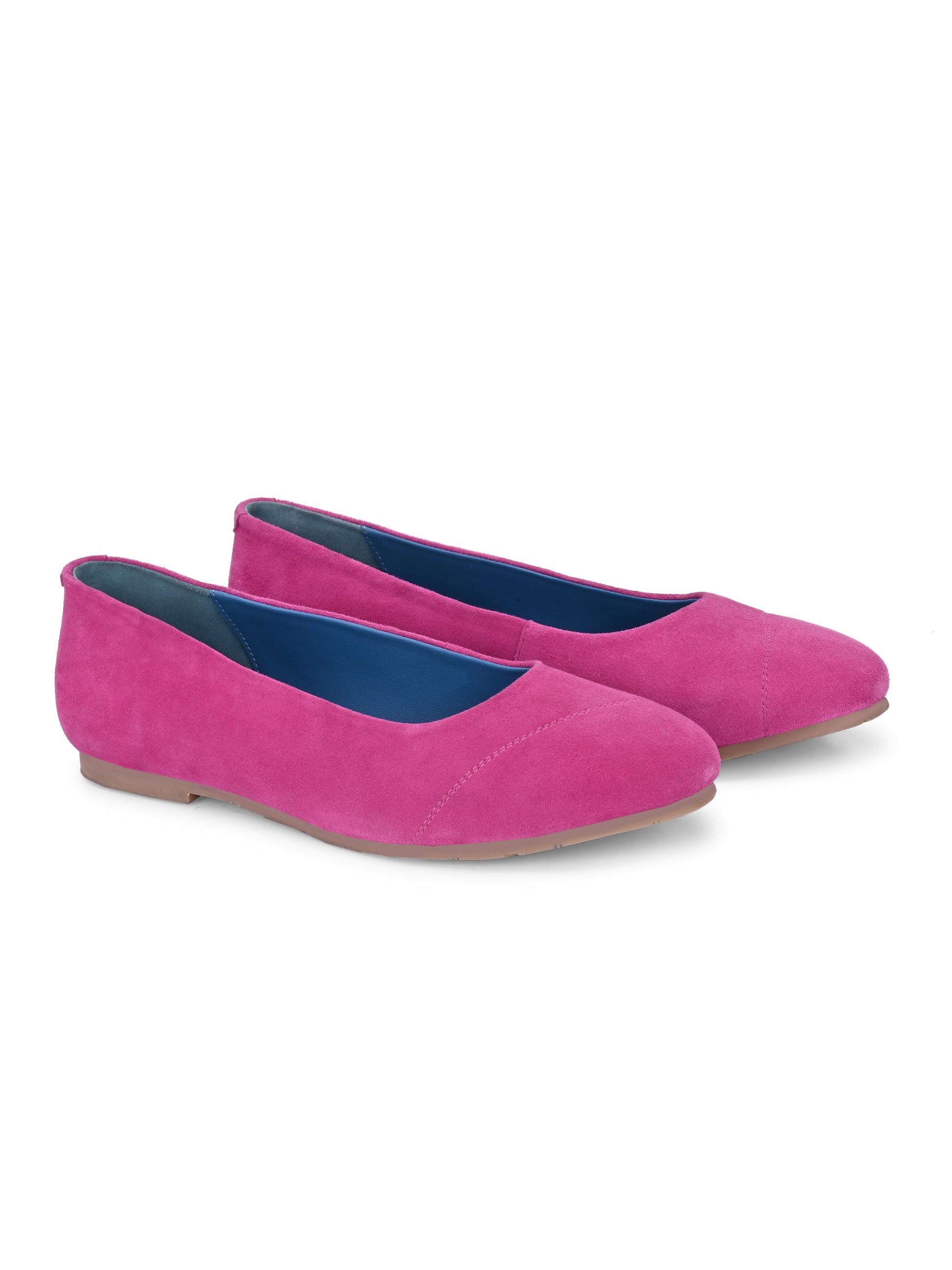 Fuchsia Suede Everyday Ballerinas