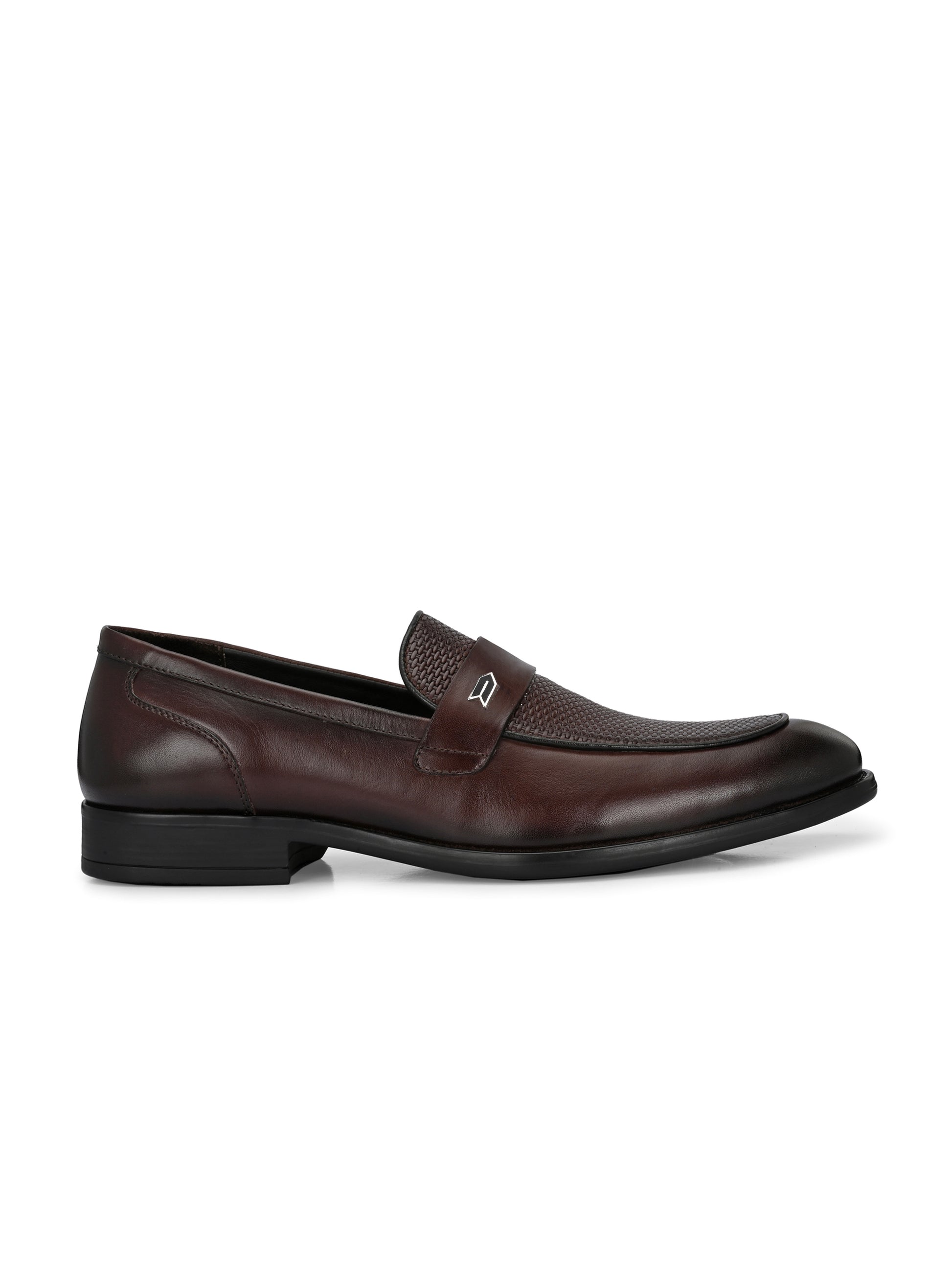 Regal Reflection Loafers – Walnut Woven Leather