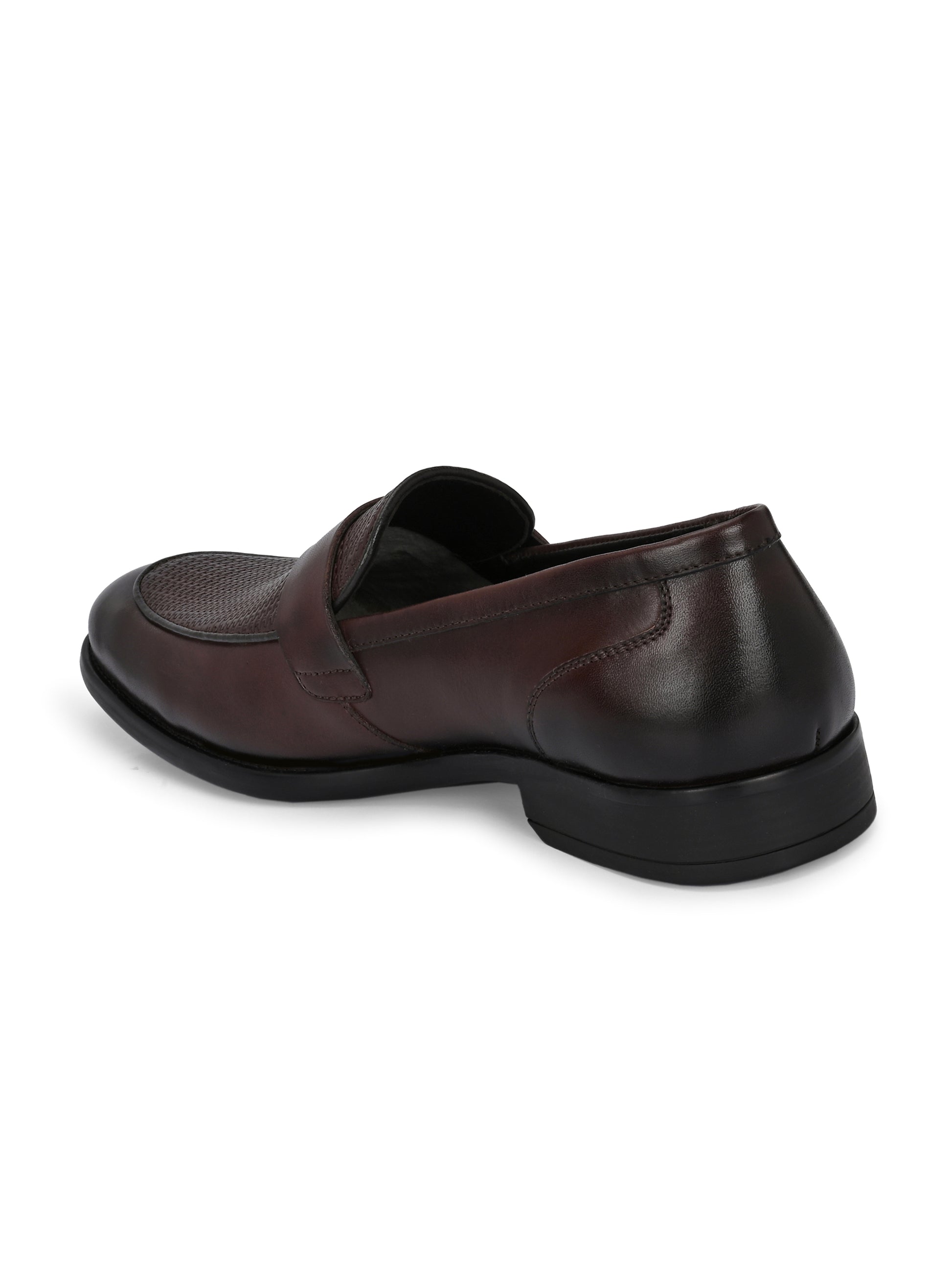 Regal Reflection Loafers – Walnut Woven Leather